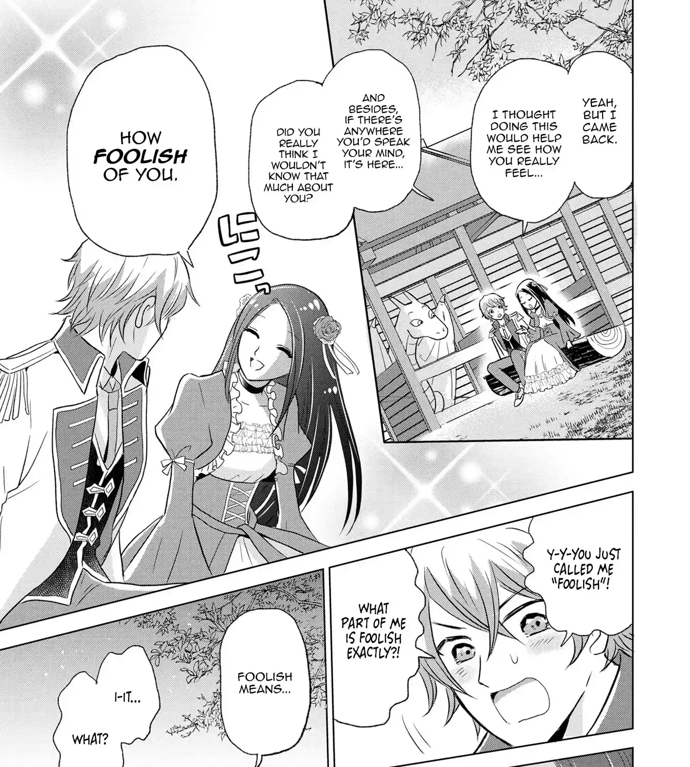 Uchi no Outaishi Denka wa Kyou mo Gu Kawaii ~Konyaku Haki desu no? Mochiron Kyakkashimasu keredo, Riyuu wa Kiite Sashiagemasu wa~ Chapter 1 page 53 - 