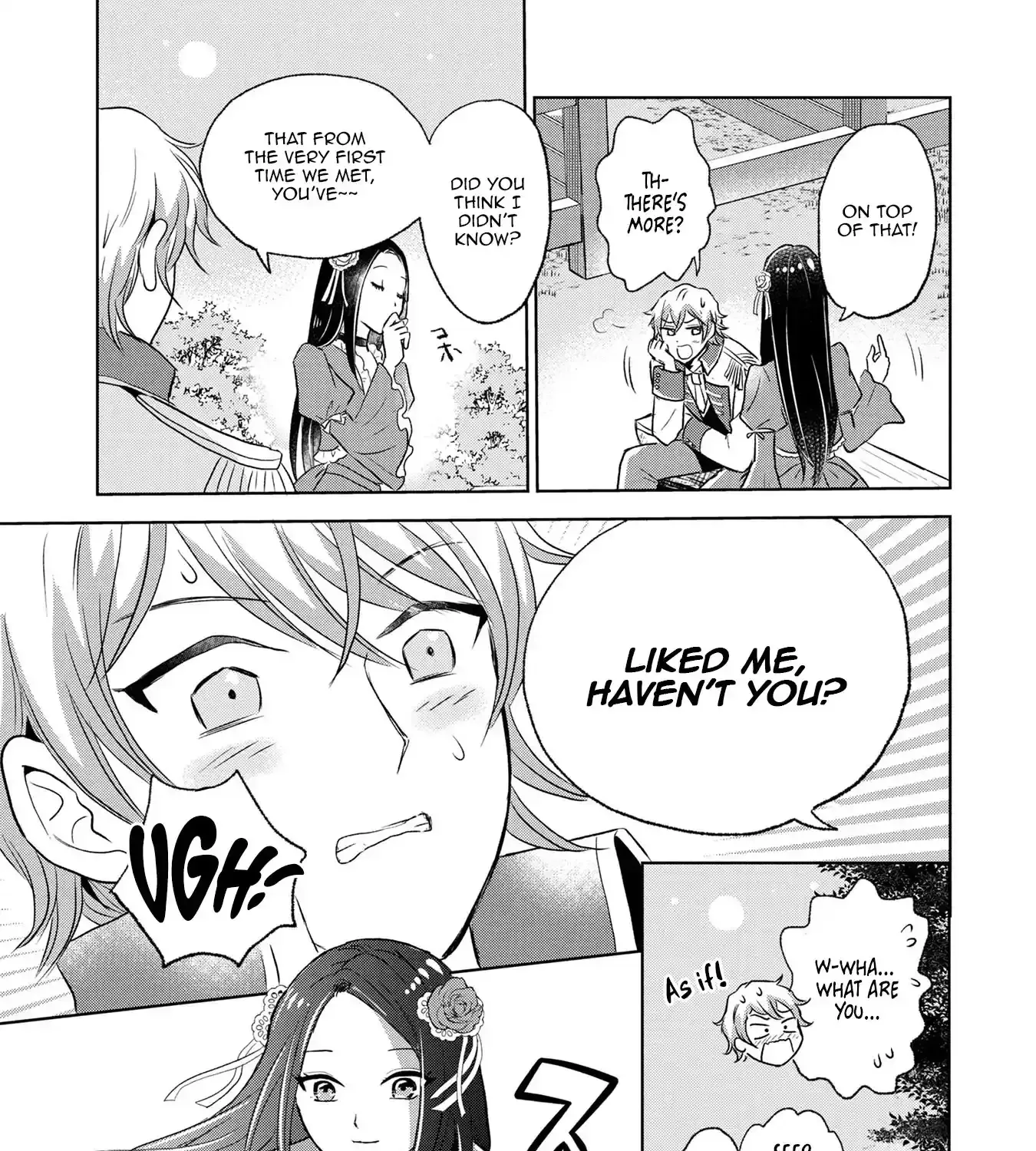 Uchi no Outaishi Denka wa Kyou mo Gu Kawaii ~Konyaku Haki desu no? Mochiron Kyakkashimasu keredo, Riyuu wa Kiite Sashiagemasu wa~ Chapter 1 page 57 - 