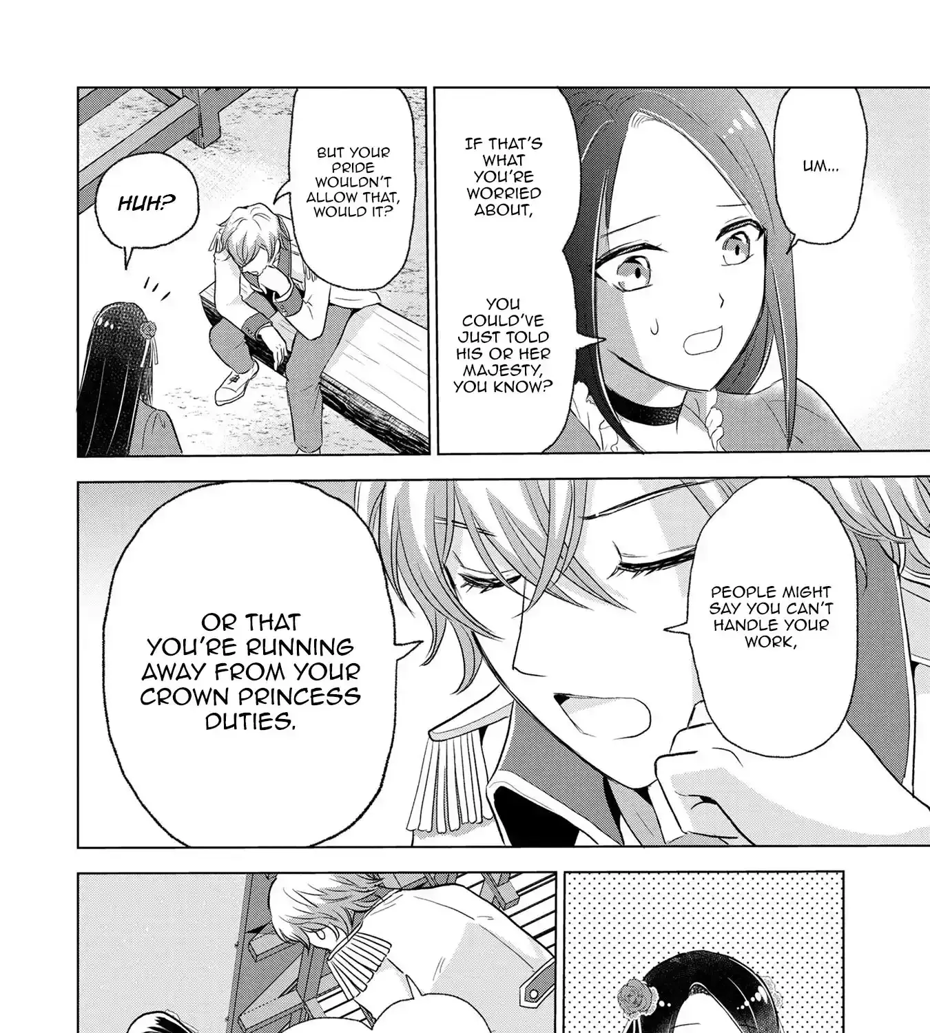 Uchi no Outaishi Denka wa Kyou mo Gu Kawaii ~Konyaku Haki desu no? Mochiron Kyakkashimasu keredo, Riyuu wa Kiite Sashiagemasu wa~ Chapter 1 page 67 - 