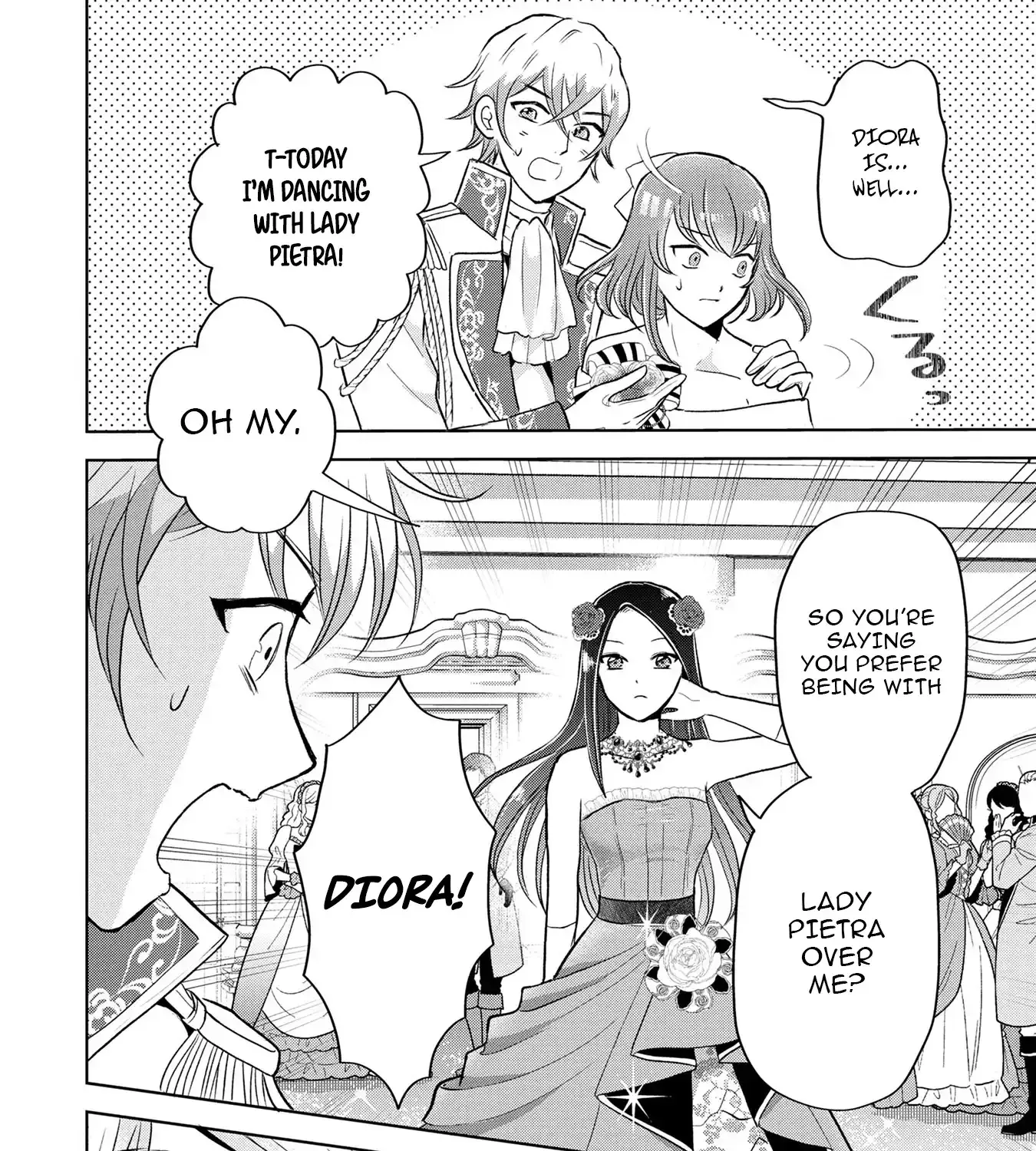 Uchi no Outaishi Denka wa Kyou mo Gu Kawaii ~Konyaku Haki desu no? Mochiron Kyakkashimasu keredo, Riyuu wa Kiite Sashiagemasu wa~ Chapter 3 page 12 - 