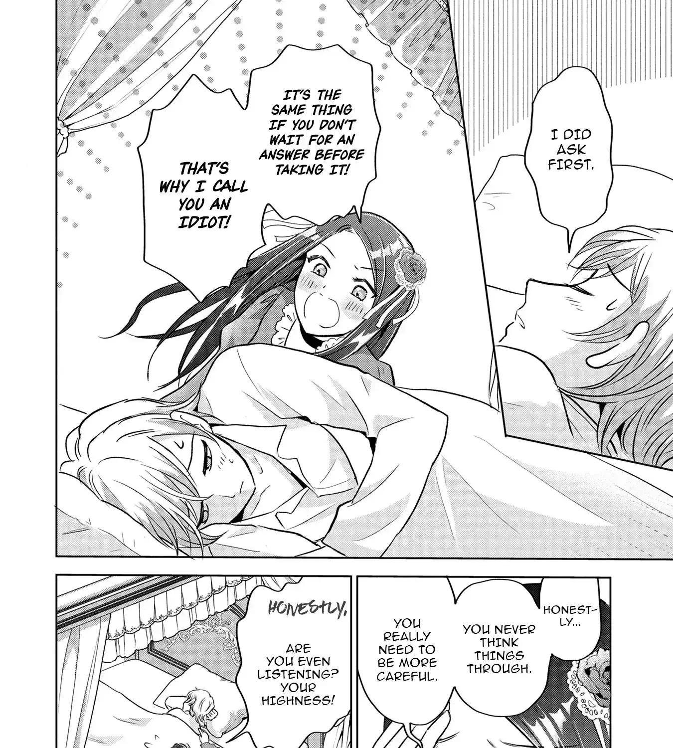 Uchi no Outaishi Denka wa Kyou mo Gu Kawaii ~Konyaku Haki desu no? Mochiron Kyakkashimasu keredo, Riyuu wa Kiite Sashiagemasu wa~ Chapter 3 page 44 - 