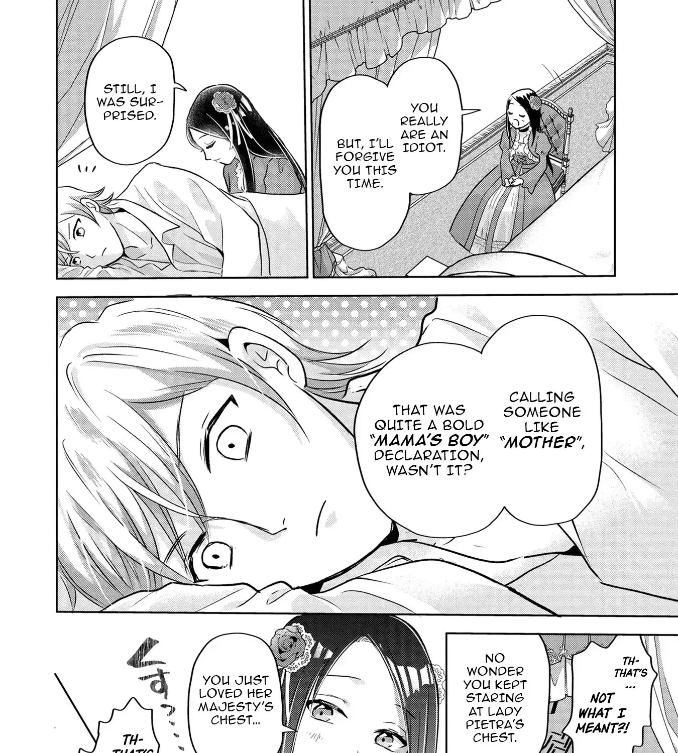 Uchi no Outaishi Denka wa Kyou mo Gu Kawaii ~Konyaku Haki desu no? Mochiron Kyakkashimasu keredo, Riyuu wa Kiite Sashiagemasu wa~ Chapter 3 page 52 - 