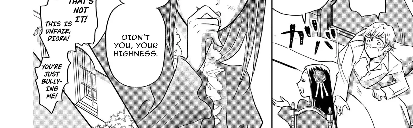 Uchi no Outaishi Denka wa Kyou mo Gu Kawaii ~Konyaku Haki desu no? Mochiron Kyakkashimasu keredo, Riyuu wa Kiite Sashiagemasu wa~ Chapter 3 page 53 - 