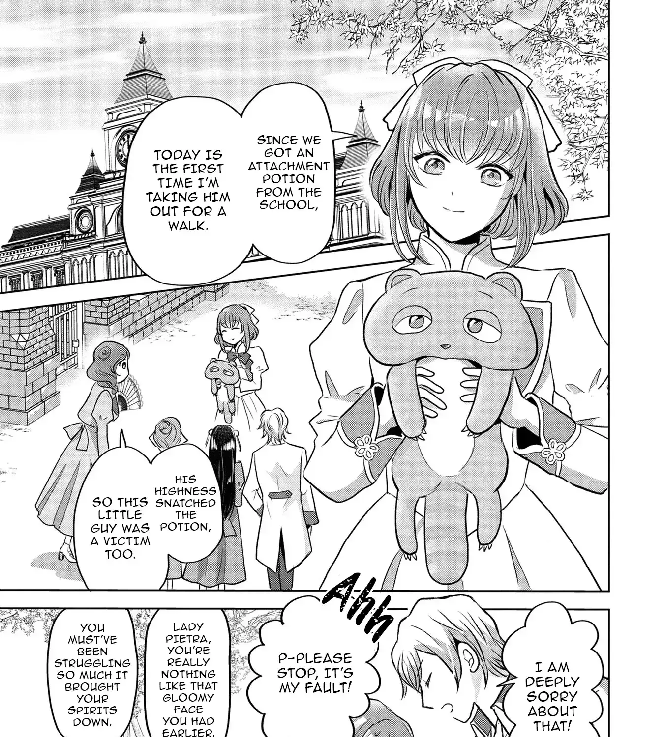 Uchi no Outaishi Denka wa Kyou mo Gu Kawaii ~Konyaku Haki desu no? Mochiron Kyakkashimasu keredo, Riyuu wa Kiite Sashiagemasu wa~ Chapter 3 page 54 - 