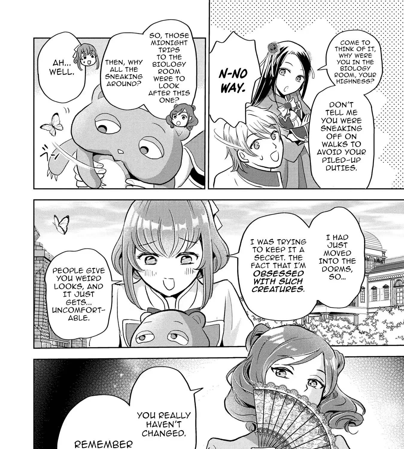 Uchi no Outaishi Denka wa Kyou mo Gu Kawaii ~Konyaku Haki desu no? Mochiron Kyakkashimasu keredo, Riyuu wa Kiite Sashiagemasu wa~ Chapter 3 page 56 - 