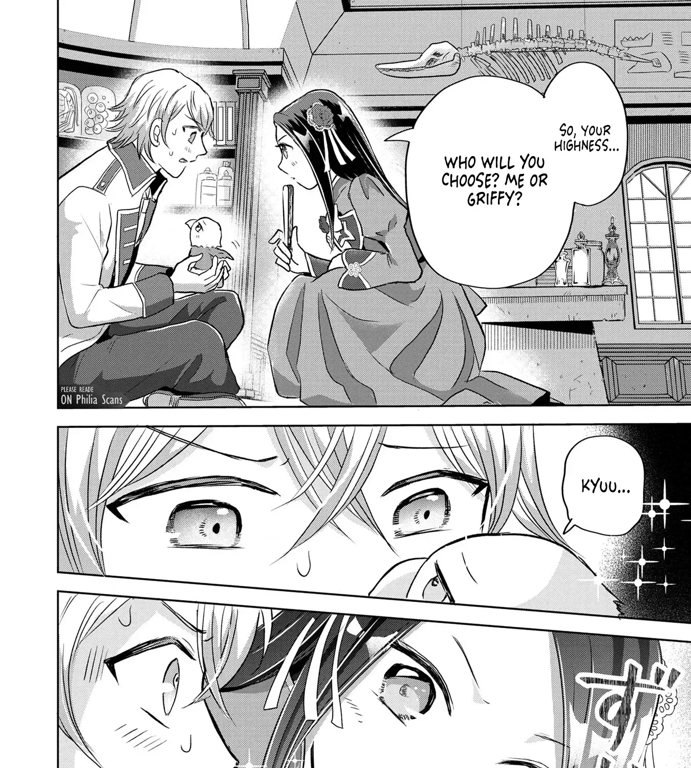 Uchi no Outaishi Denka wa Kyou mo Gu Kawaii ~Konyaku Haki desu no? Mochiron Kyakkashimasu keredo, Riyuu wa Kiite Sashiagemasu wa~ Chapter 5 page 32 - 