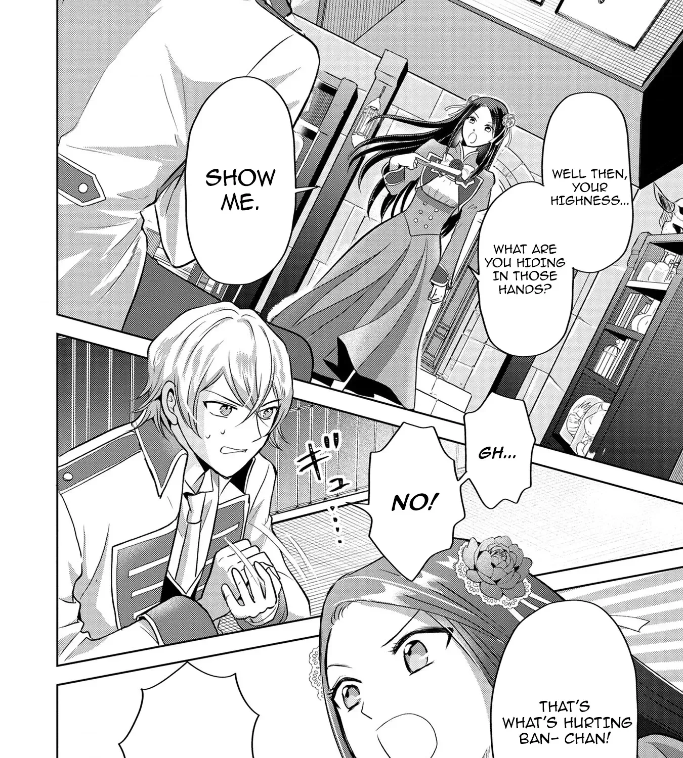 Uchi no Outaishi Denka wa Kyou mo Gu Kawaii ~Konyaku Haki desu no? Mochiron Kyakkashimasu keredo, Riyuu wa Kiite Sashiagemasu wa~ Chapter 5 page 8 - 