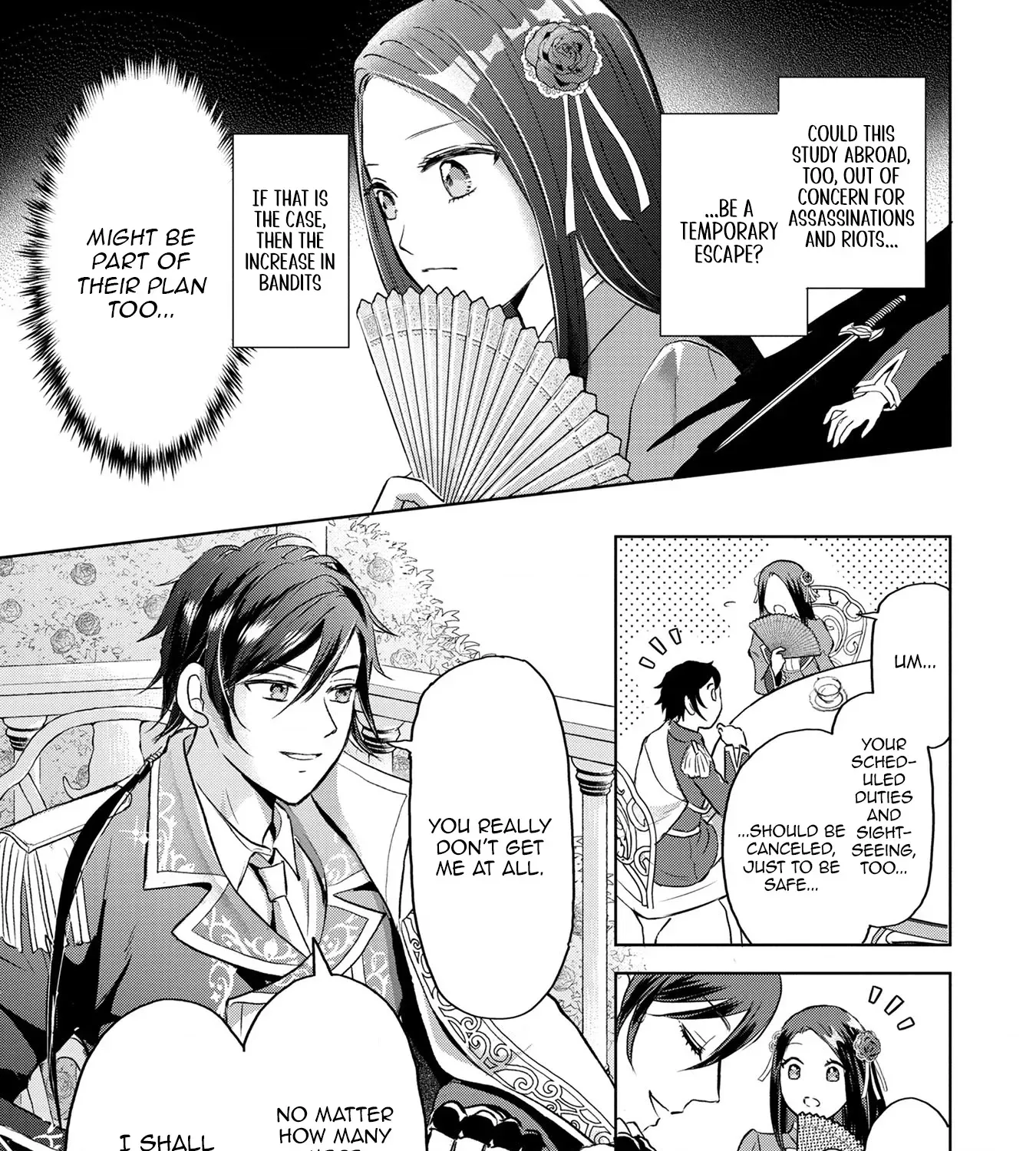 Uchi no Outaishi Denka wa Kyou mo Gu Kawaii ~Konyaku Haki desu no? Mochiron Kyakkashimasu keredo, Riyuu wa Kiite Sashiagemasu wa~ Chapter 7 page 12 - 
