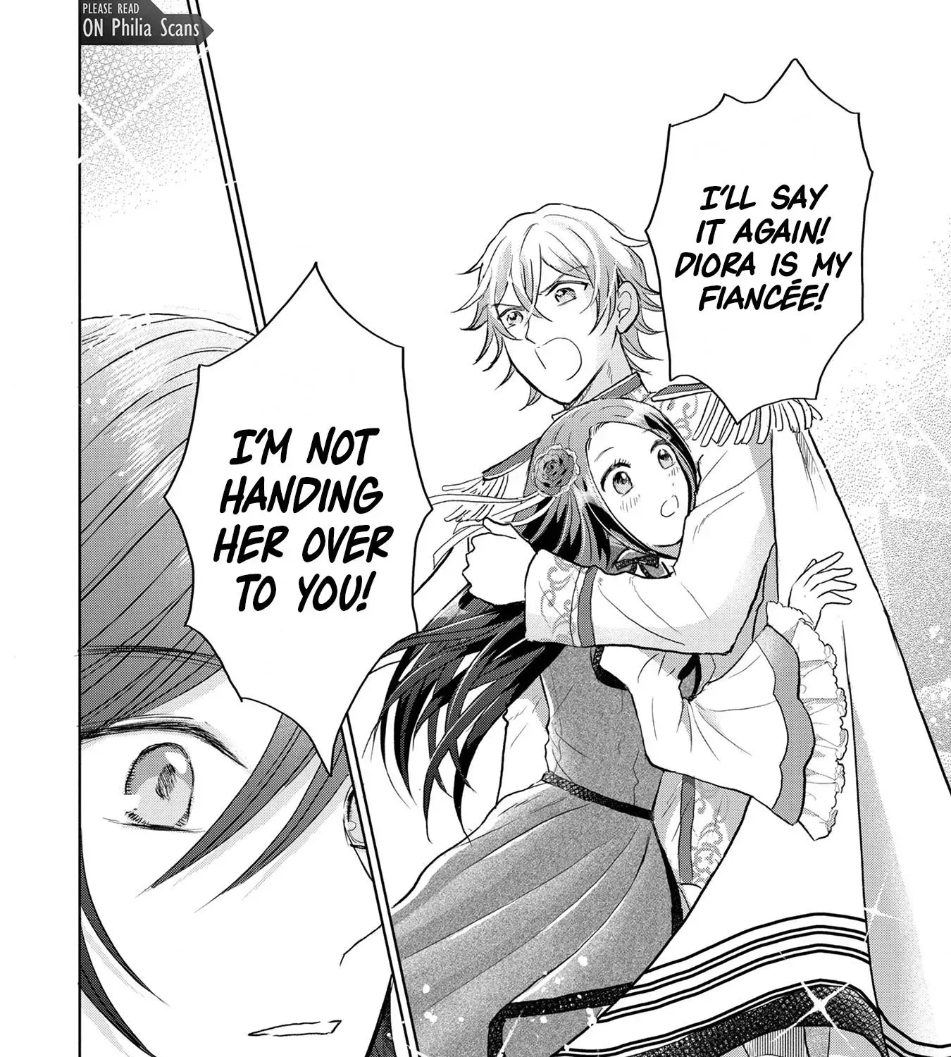 Uchi no Outaishi Denka wa Kyou mo Gu Kawaii ~Konyaku Haki desu no? Mochiron Kyakkashimasu keredo, Riyuu wa Kiite Sashiagemasu wa~ Chapter 8 page 34 - 