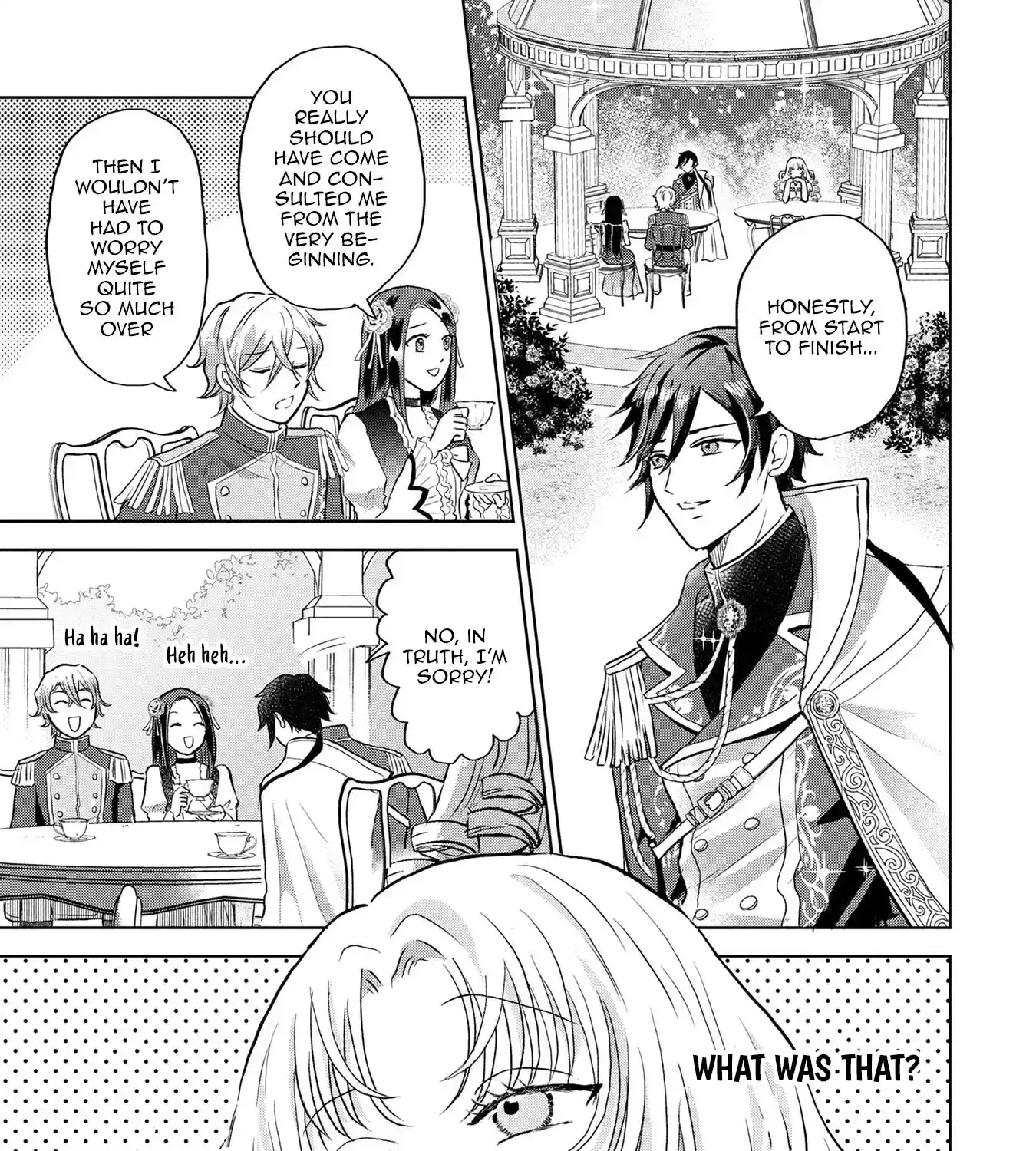 Uchi no Outaishi Denka wa Kyou mo Gu Kawaii ~Konyaku Haki desu no? Mochiron Kyakkashimasu keredo, Riyuu wa Kiite Sashiagemasu wa~ Chapter 9 page 16 - 