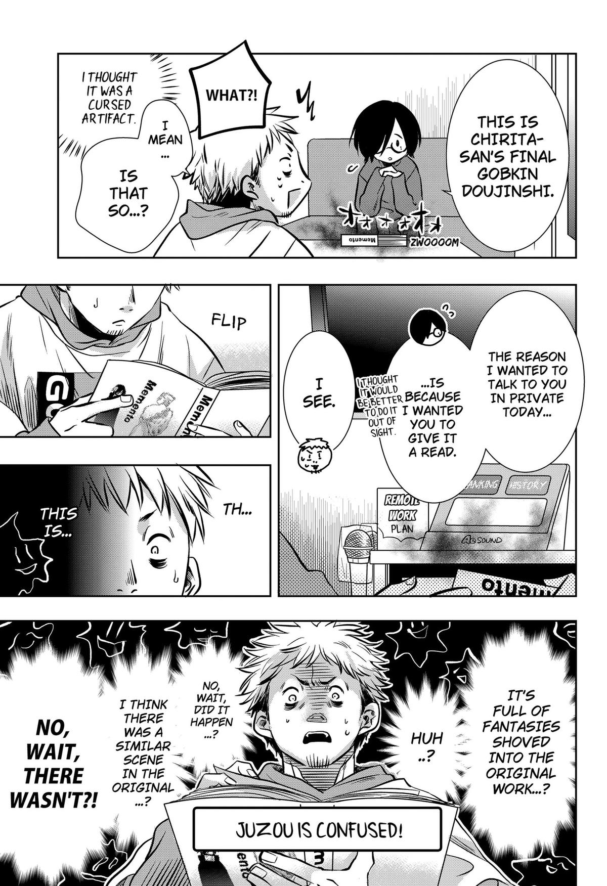Uchikirare Mangaka to Doujin Onna Chapter 10 page 3 - 