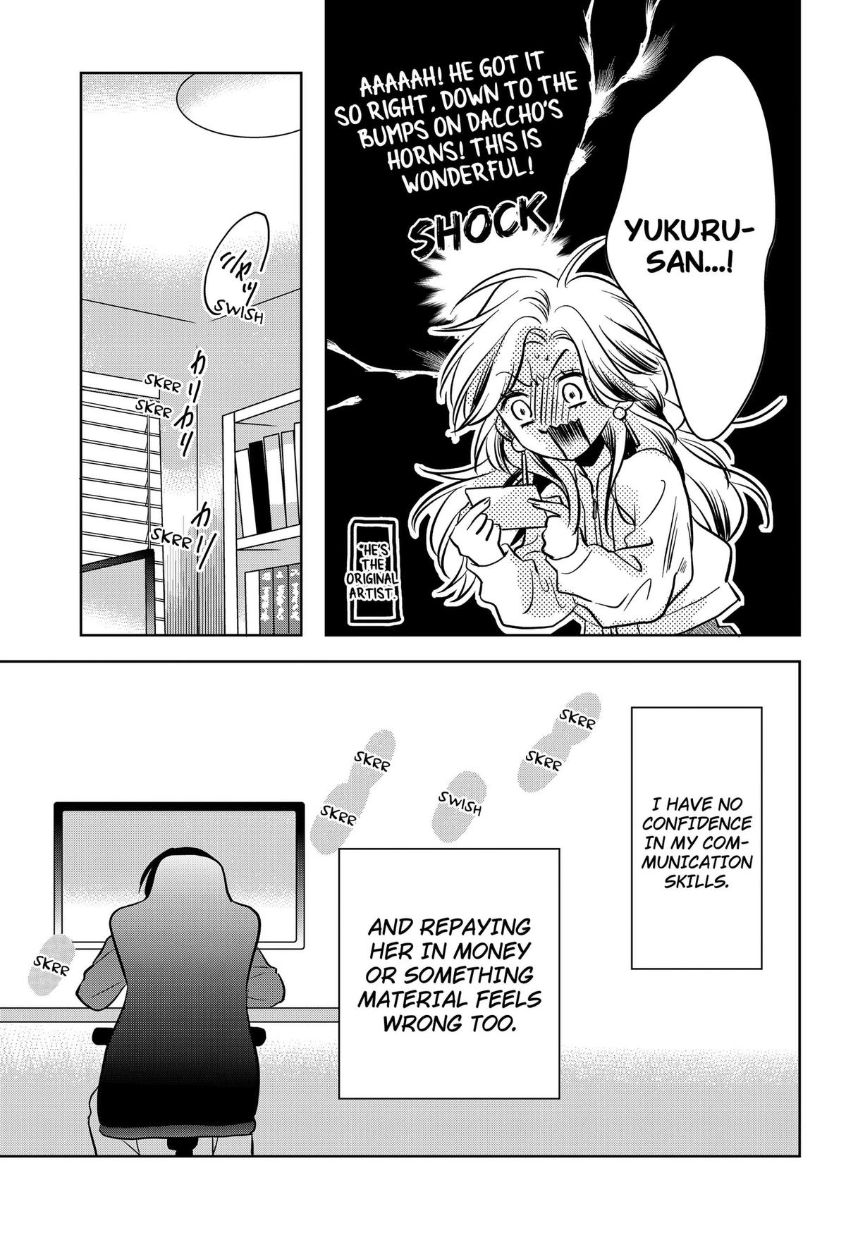 Uchikirare Mangaka to Doujin Onna Chapter 10 page 21 - 