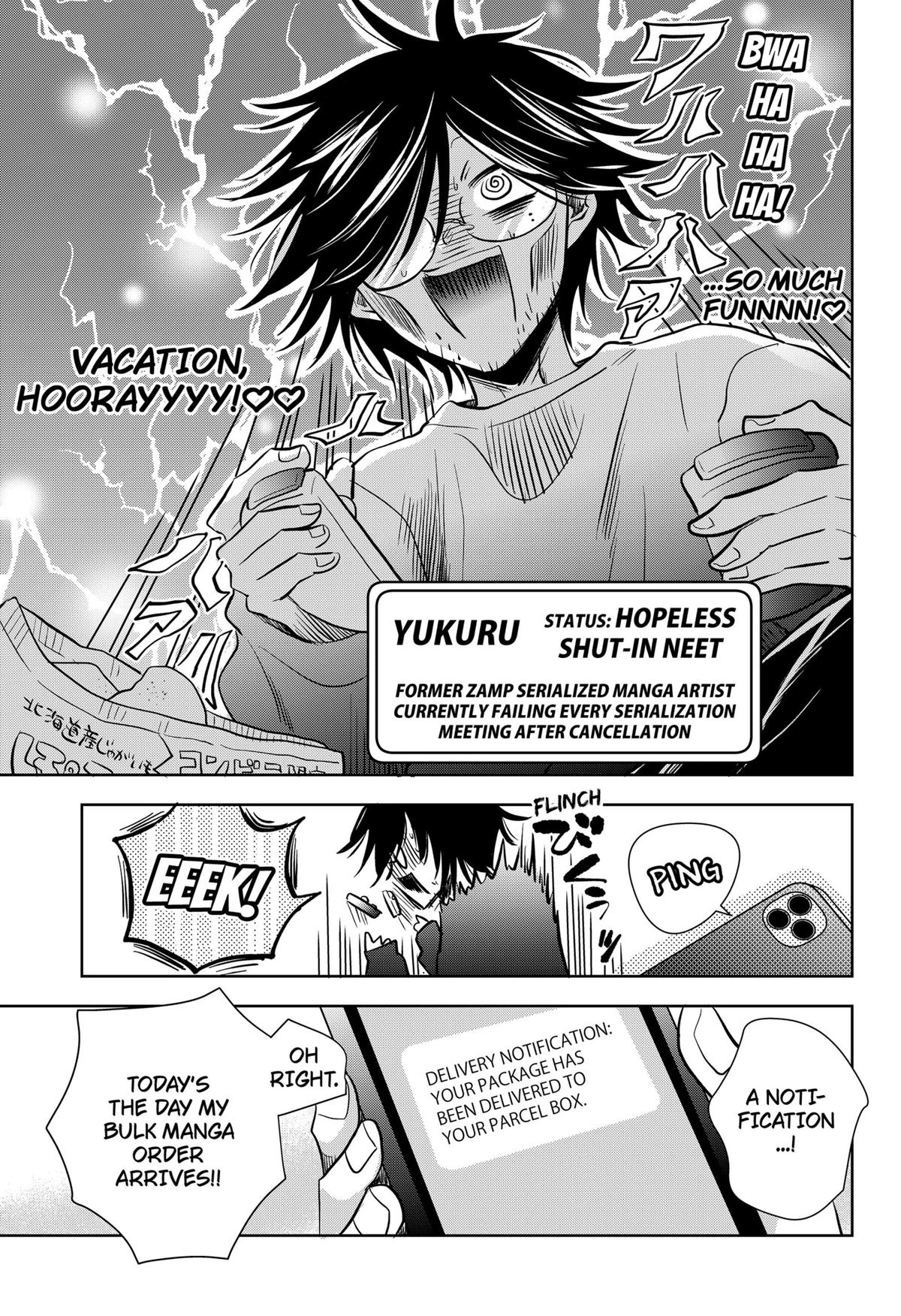 Uchikirare Mangaka to Doujin Onna Chapter 4 page 11 - 