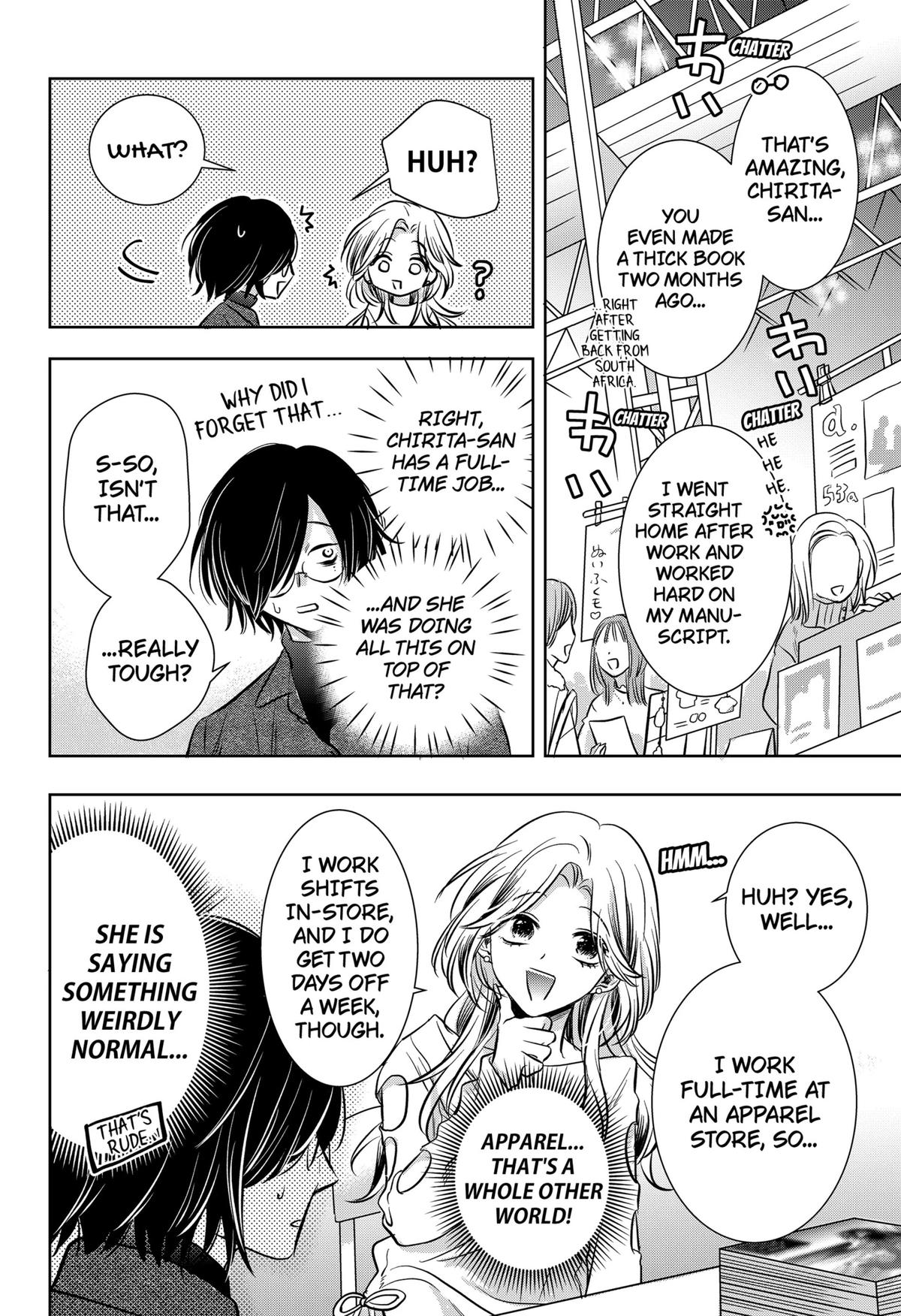 Uchikirare Mangaka to Doujin Onna Chapter 5 page 12 - 
