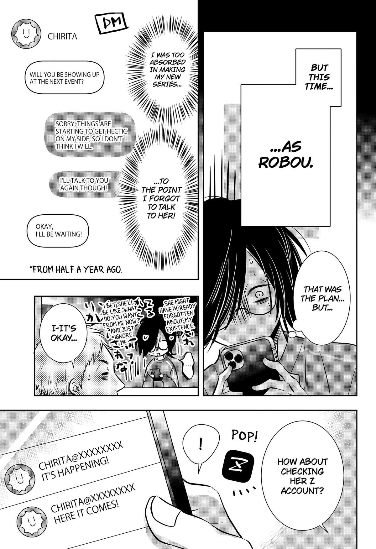 Uchikirare Mangaka to Doujin Onna Chapter 7 page 3 - 