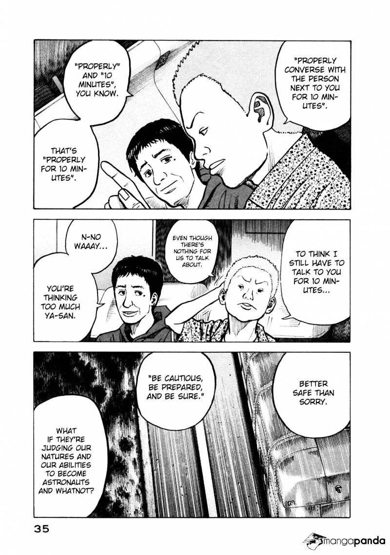 Uchuu Kyoudai Chapter 20 page 14 - 