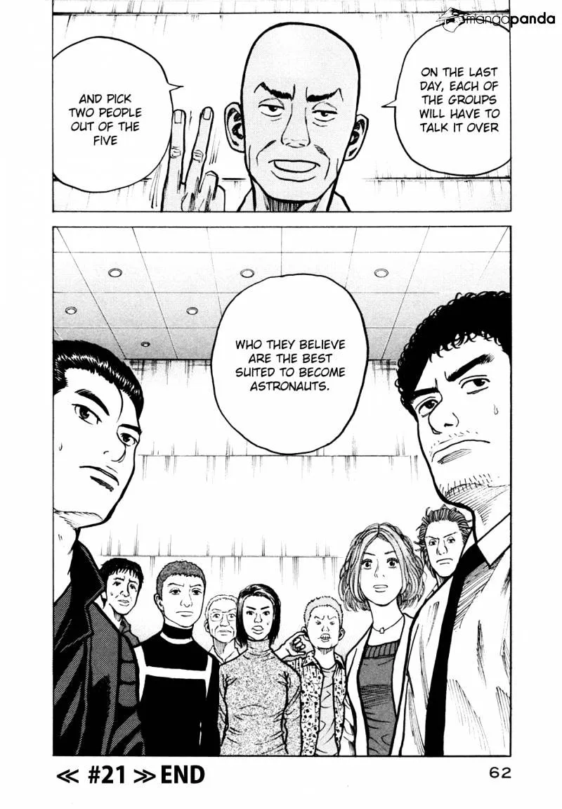Uchuu Kyoudai Chapter 21 page 21 - 