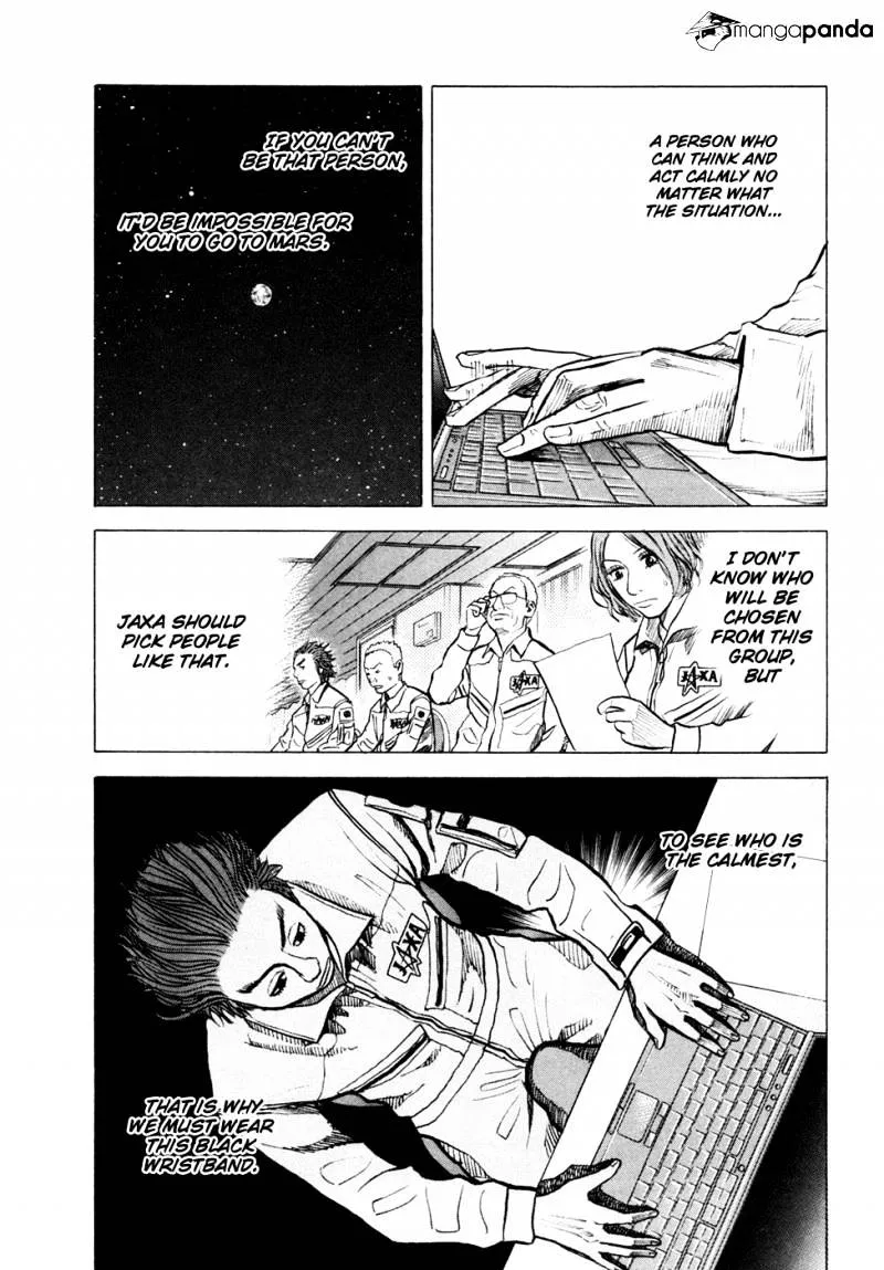 Uchuu Kyoudai Chapter 25 page 17 - 