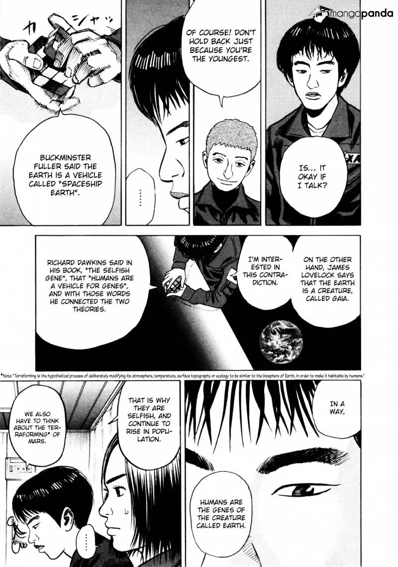 Uchuu Kyoudai Chapter 26 page 14 - 