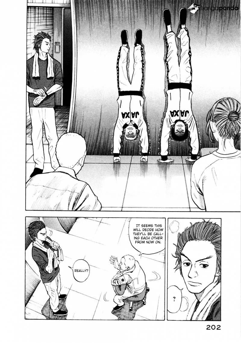 Uchuu Kyoudai Chapter 28 page 5 - 