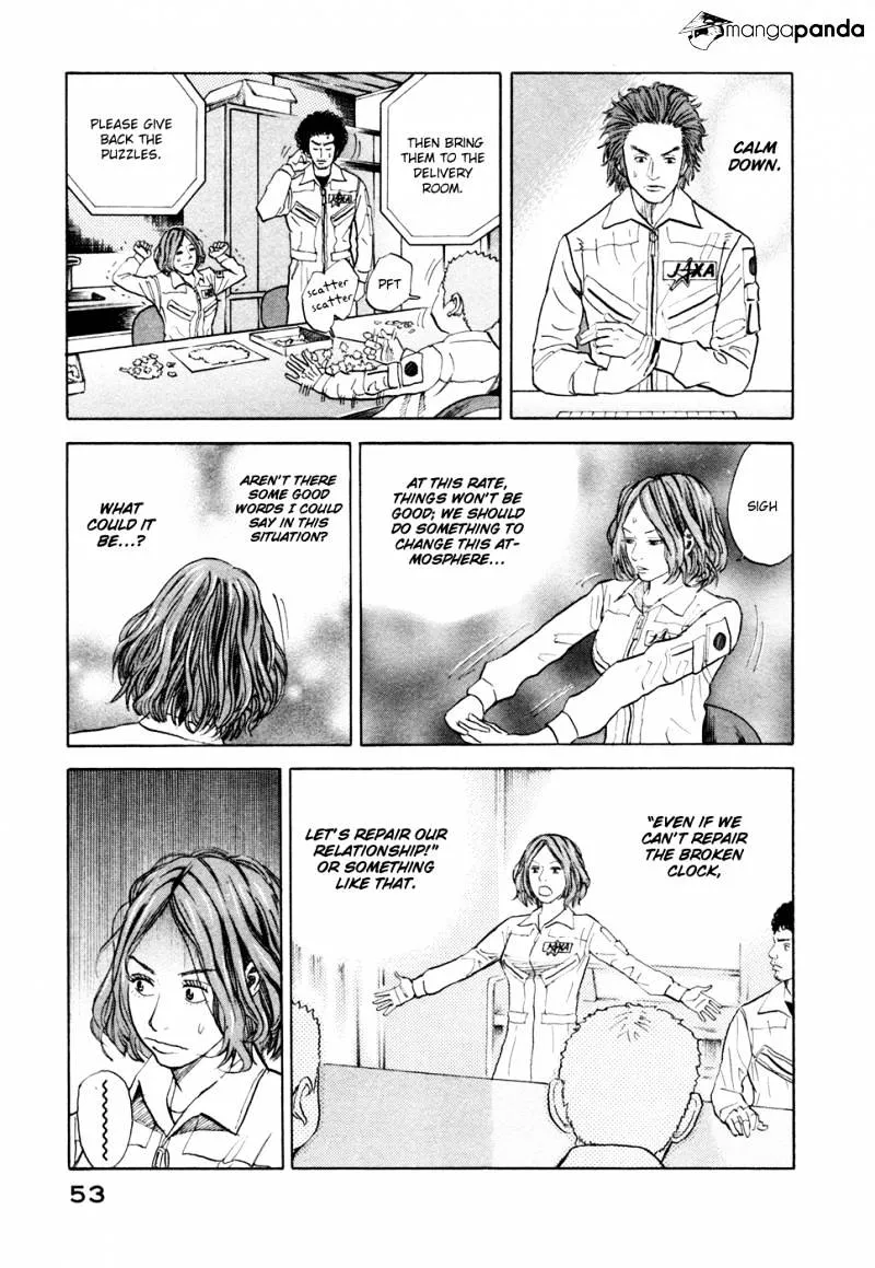 Uchuu Kyoudai Chapter 31 page 8 - 