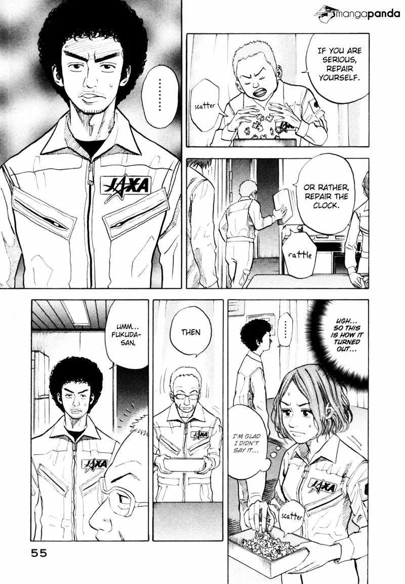 Uchuu Kyoudai Chapter 31 page 10 - 