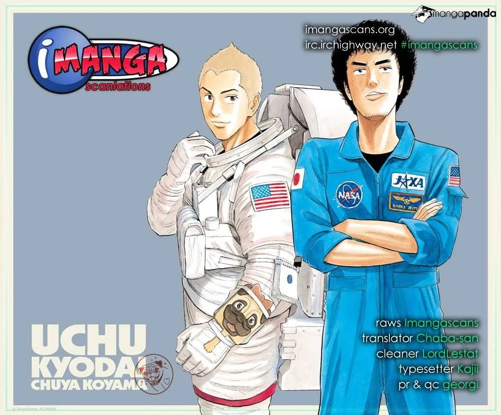 Uchuu Kyoudai Chapter 34 page 1 - 