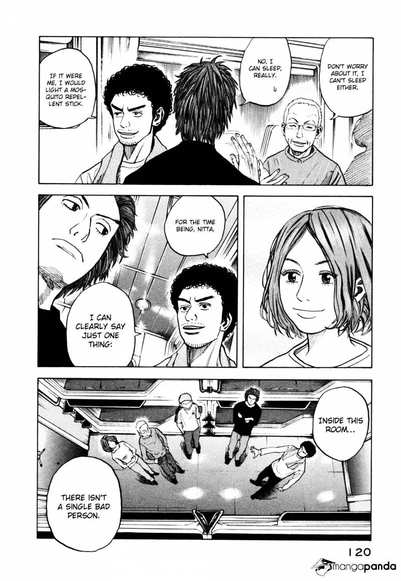 Uchuu Kyoudai Chapter 34 page 9 - 