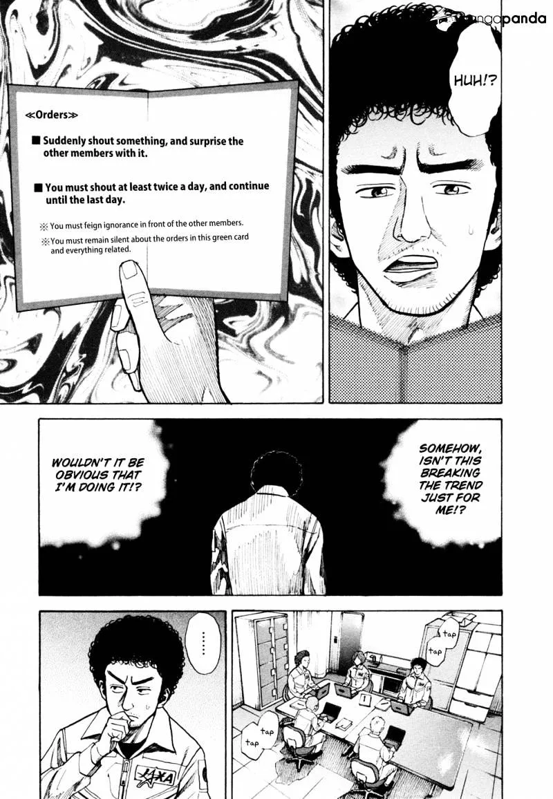 Uchuu Kyoudai Chapter 35 page 12 - 