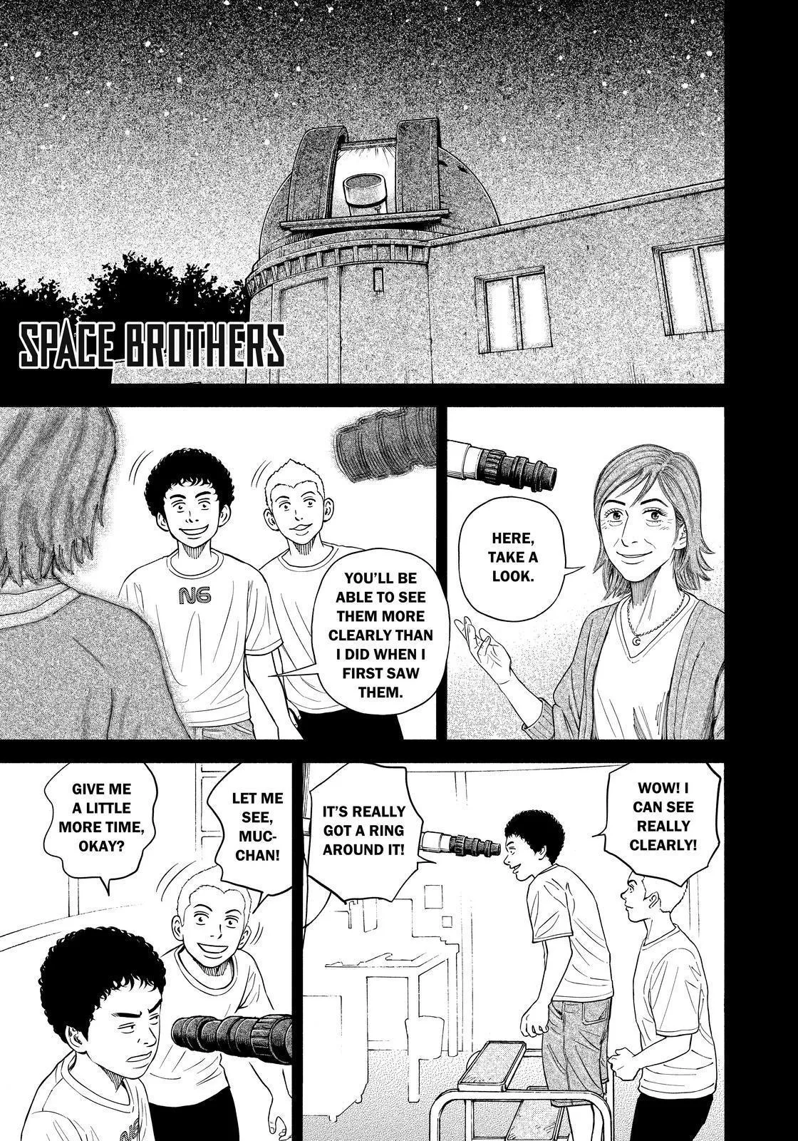 Uchuu Kyoudai Chapter 359 page 1 - 
