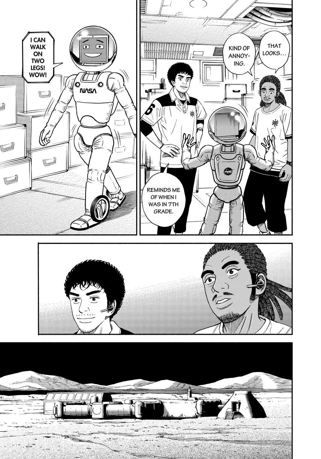 Uchuu Kyoudai Chapter 359 page 11 - 