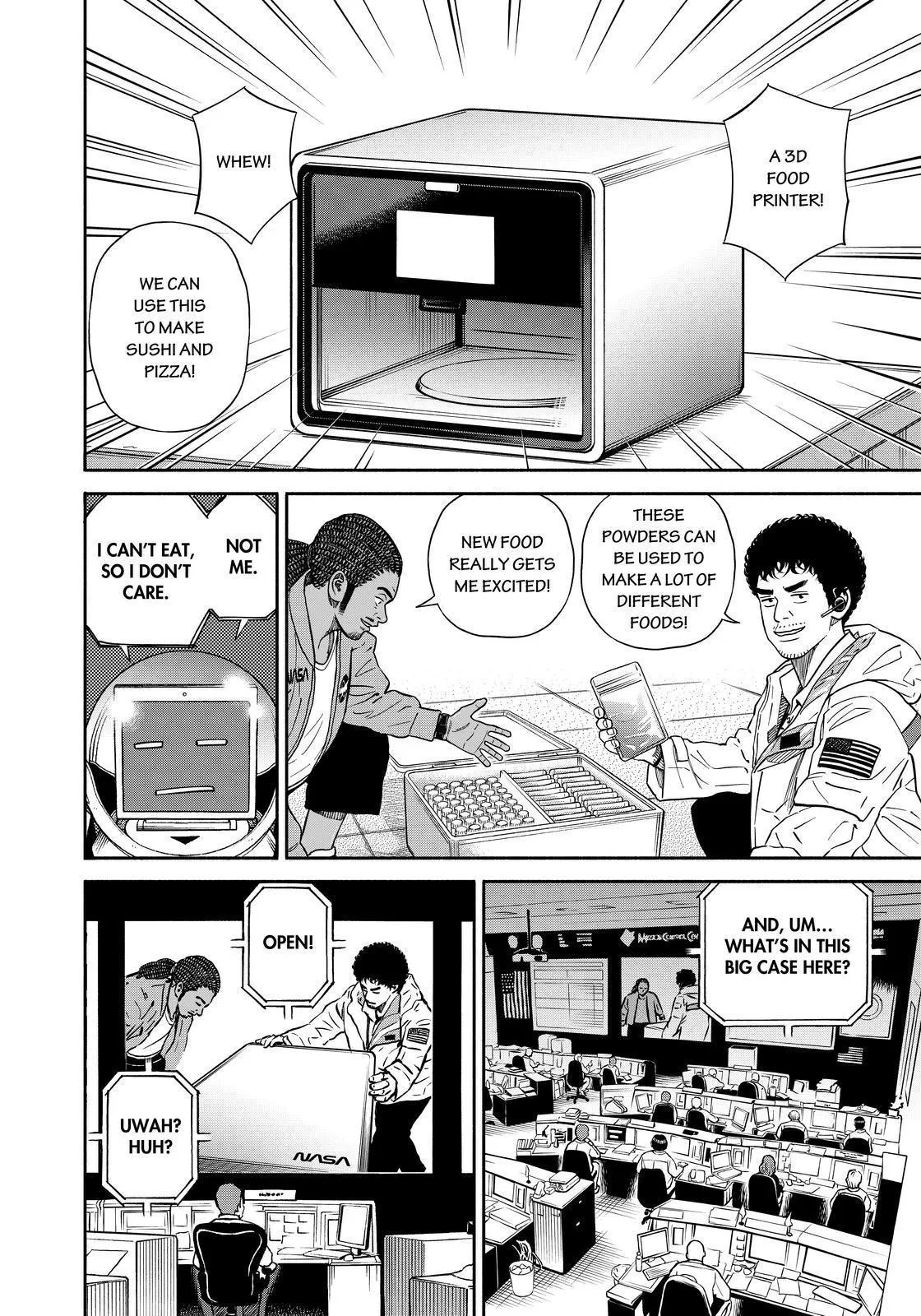 Uchuu Kyoudai Chapter 359 page 8 - 