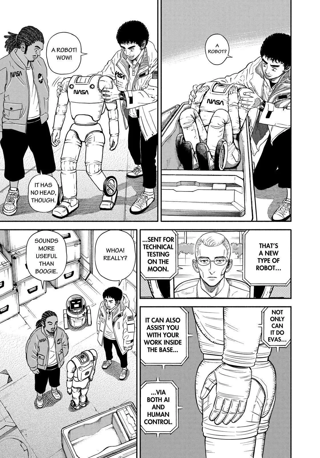 Uchuu Kyoudai Chapter 359 page 9 - 