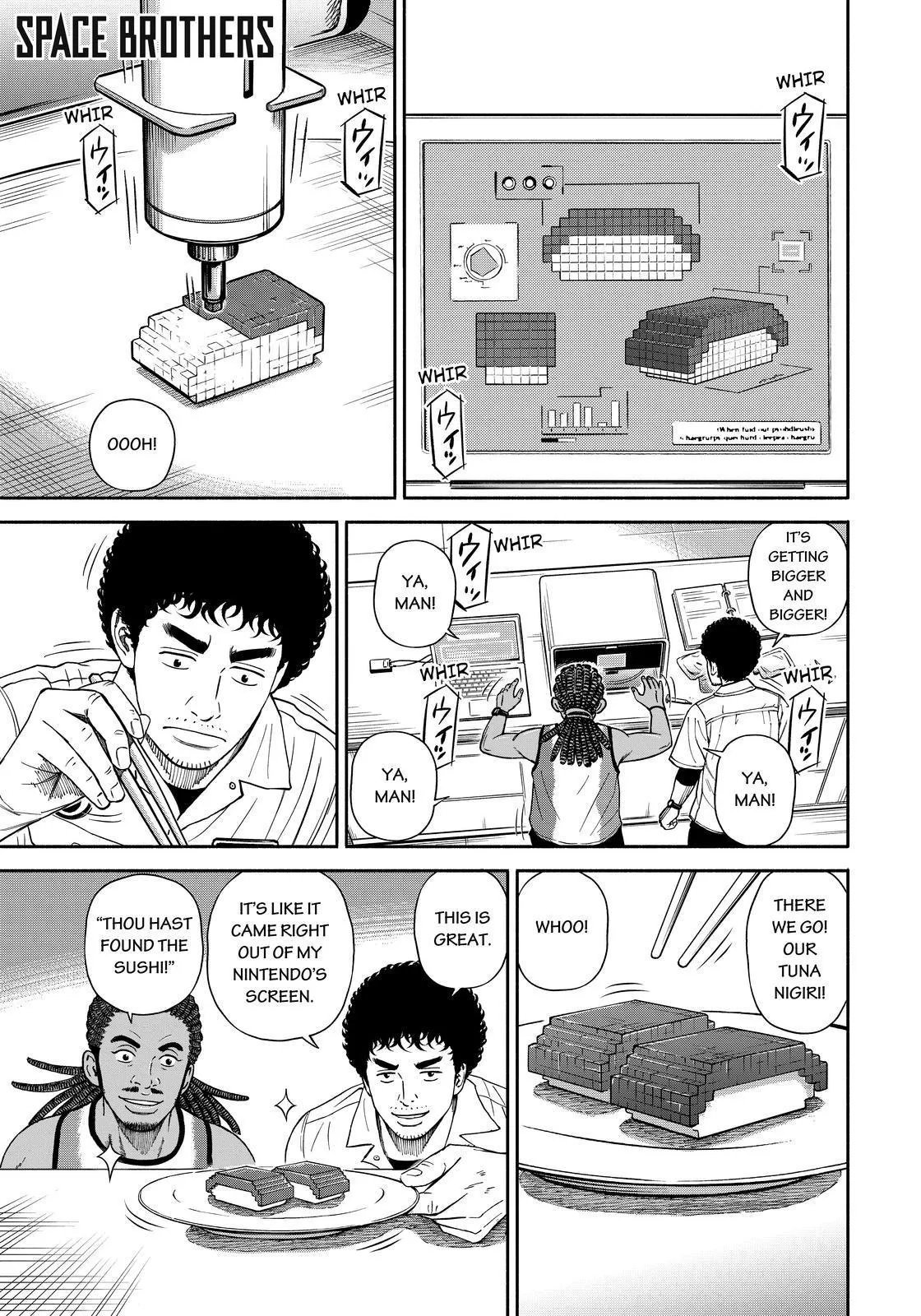 Uchuu Kyoudai Chapter 360 page 1 - 