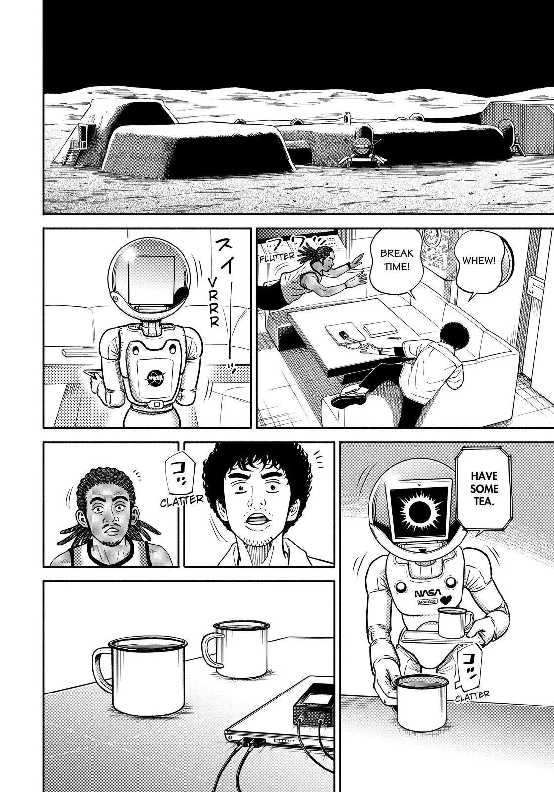 Uchuu Kyoudai Chapter 360 page 12 - 