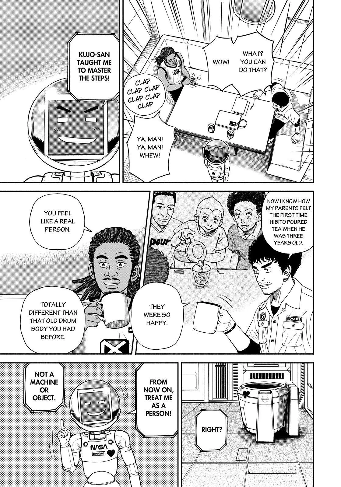 Uchuu Kyoudai Chapter 360 page 13 - 