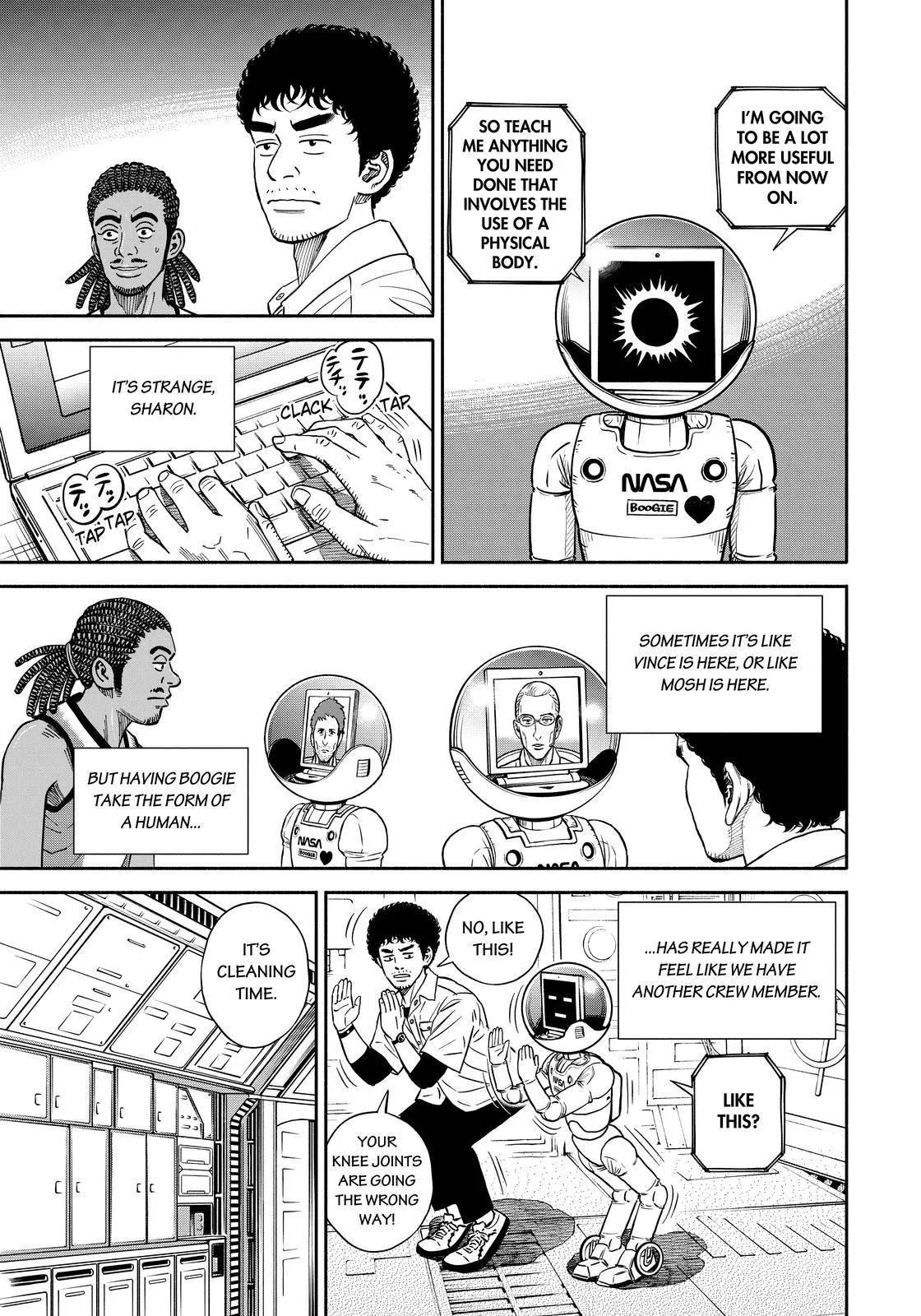 Uchuu Kyoudai Chapter 360 page 15 - 