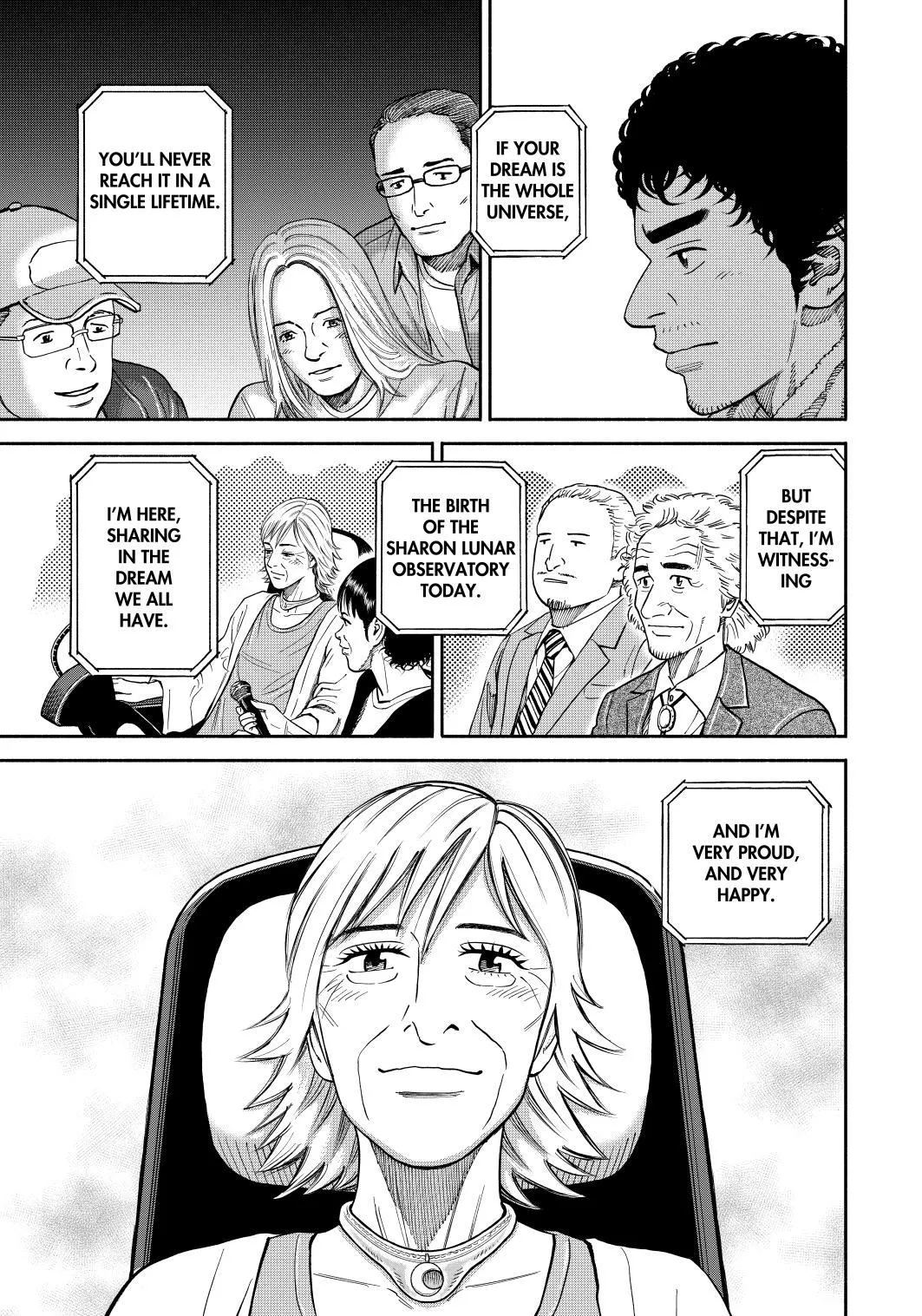 Uchuu Kyoudai Chapter 361 page 17 - 