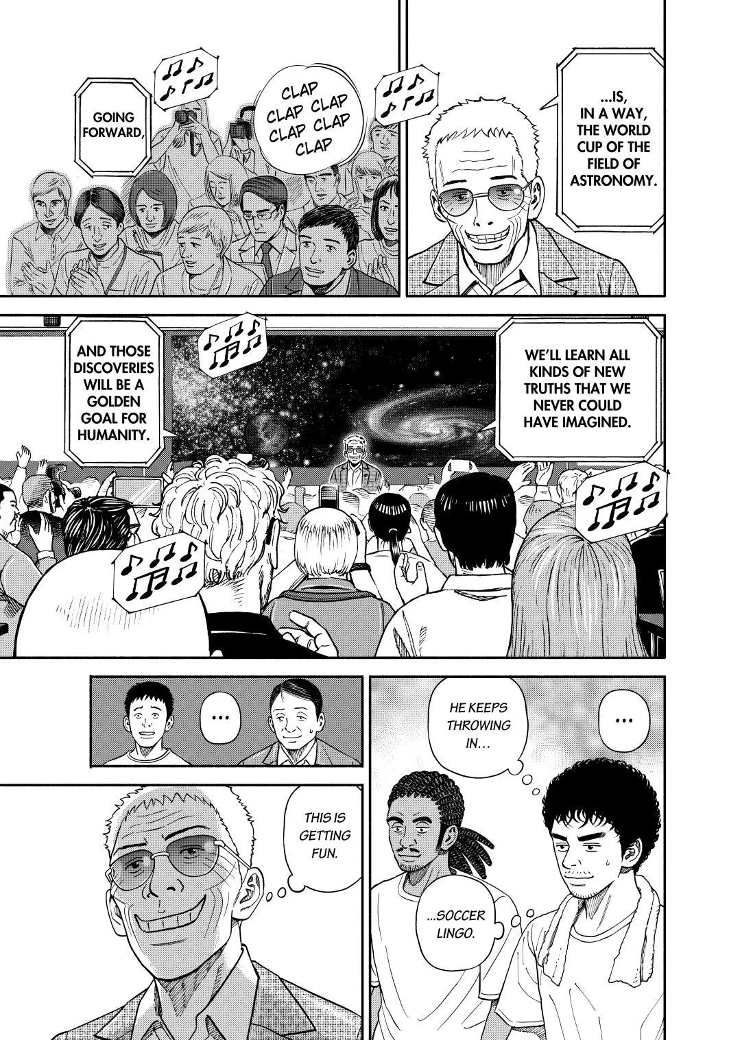 Uchuu Kyoudai Chapter 361 page 5 - 