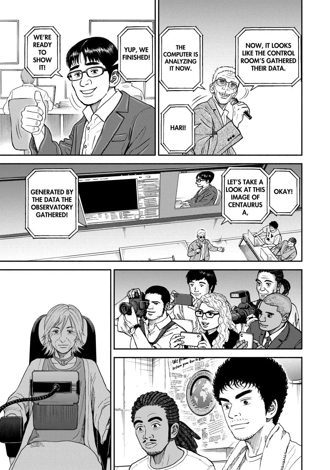Uchuu Kyoudai Chapter 361 page 9 - 