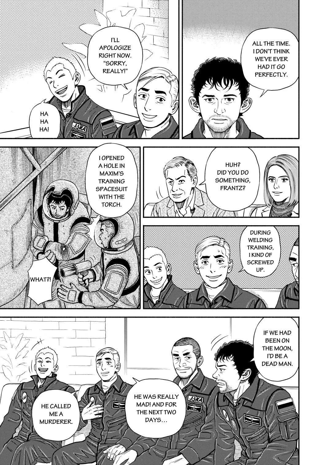 Uchuu Kyoudai Chapter 362 page 15 - 