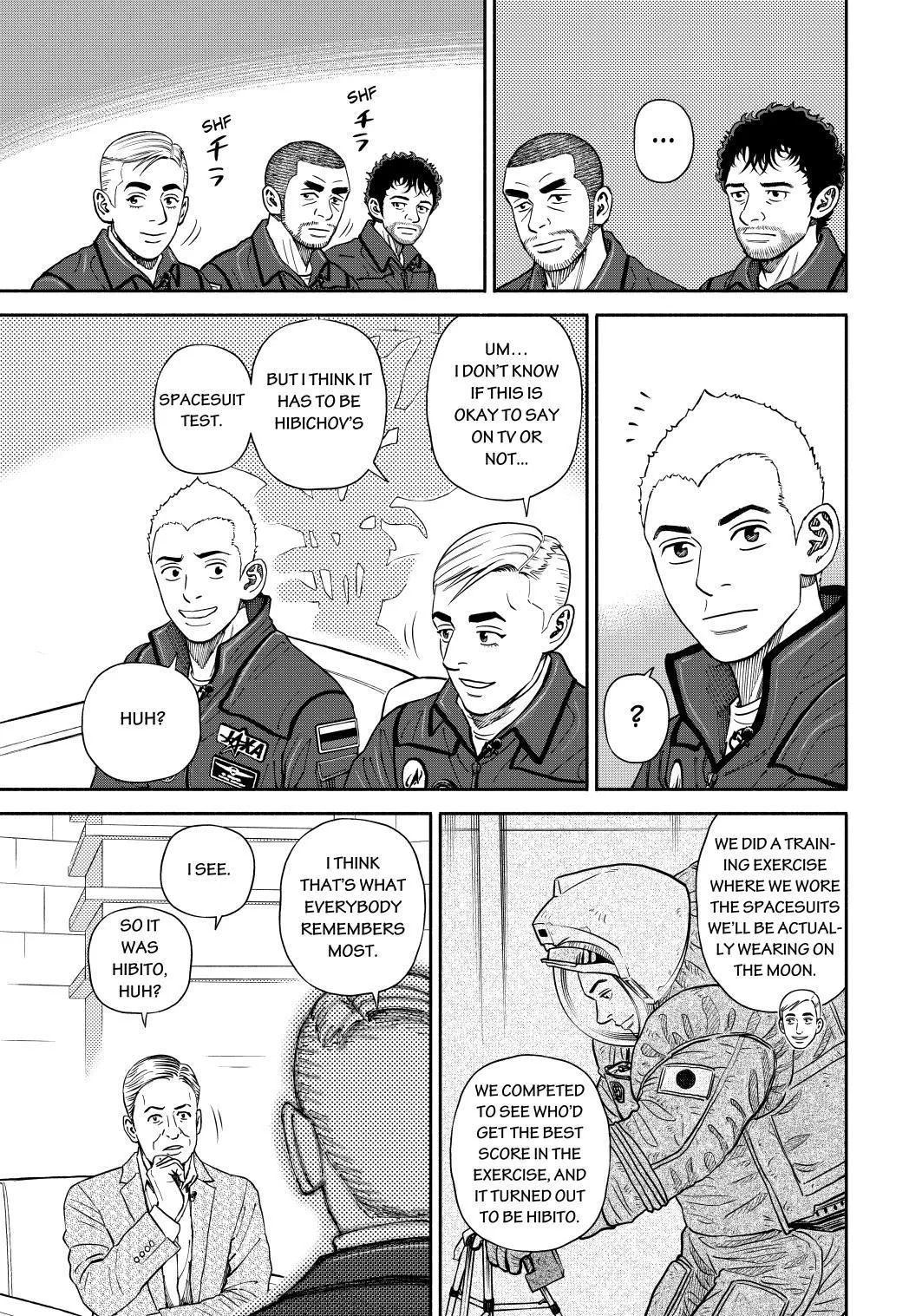 Uchuu Kyoudai Chapter 362 page 17 - 