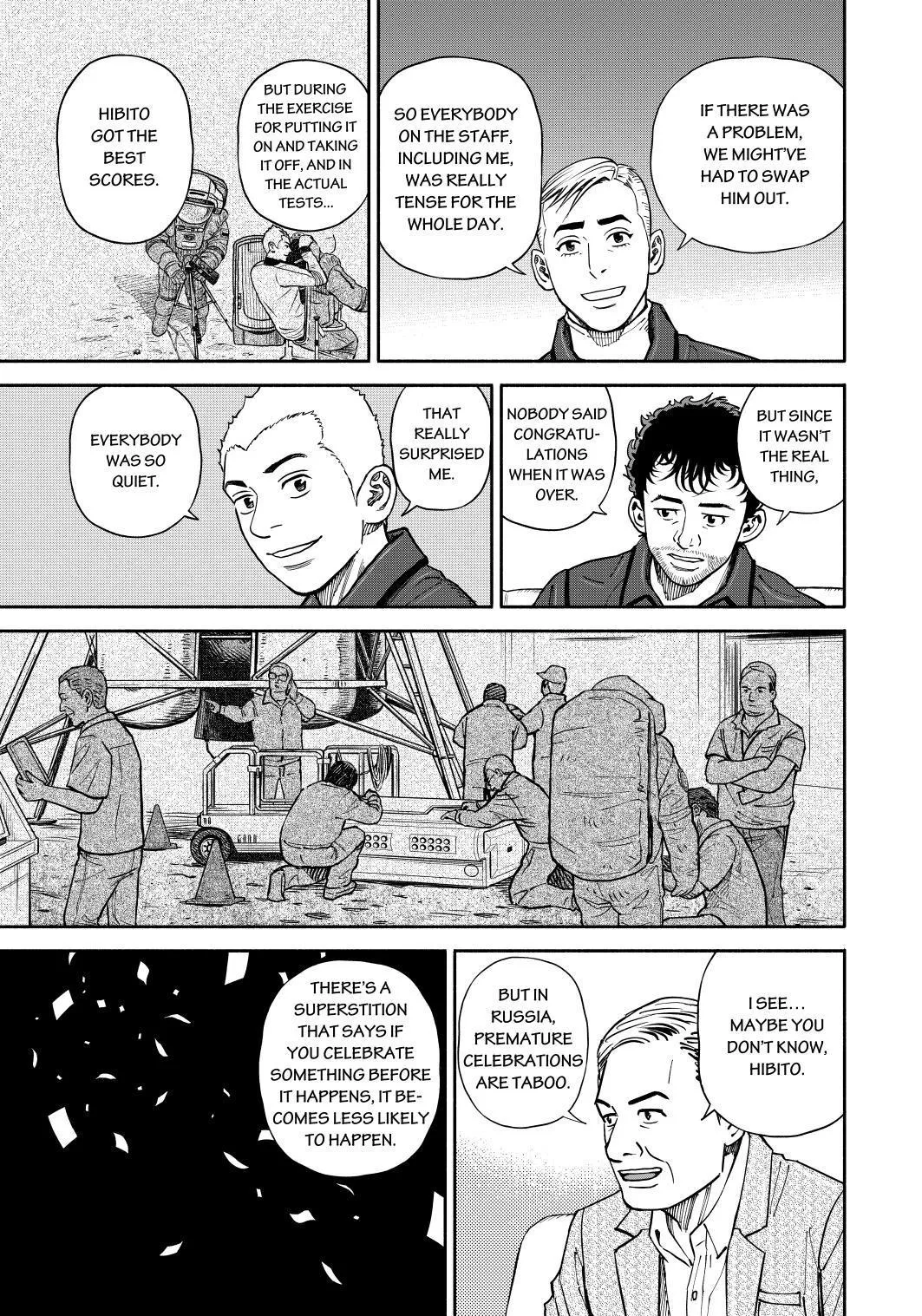 Uchuu Kyoudai Chapter 362 page 19 - 