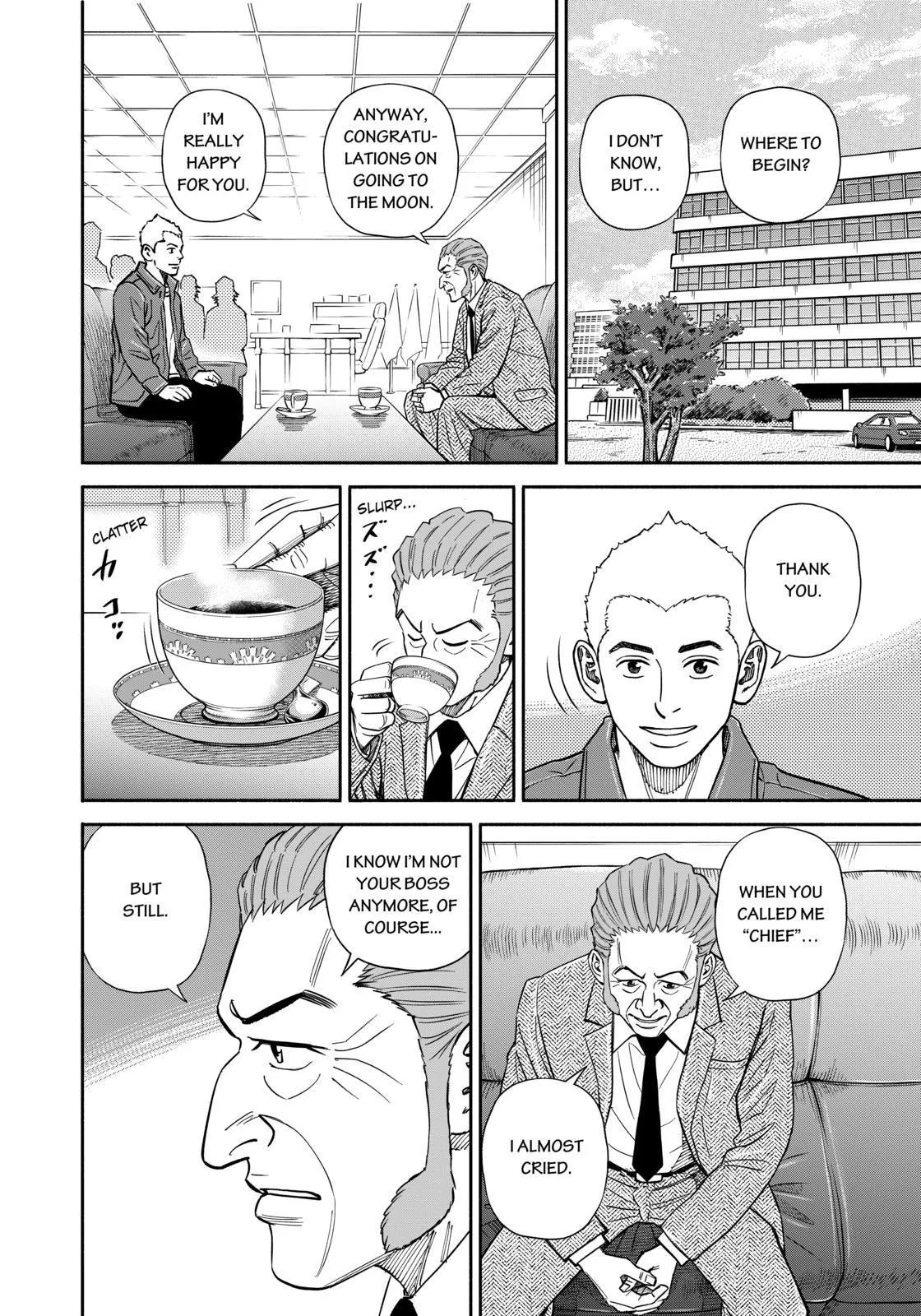 Uchuu Kyoudai Chapter 363 page 14 - 