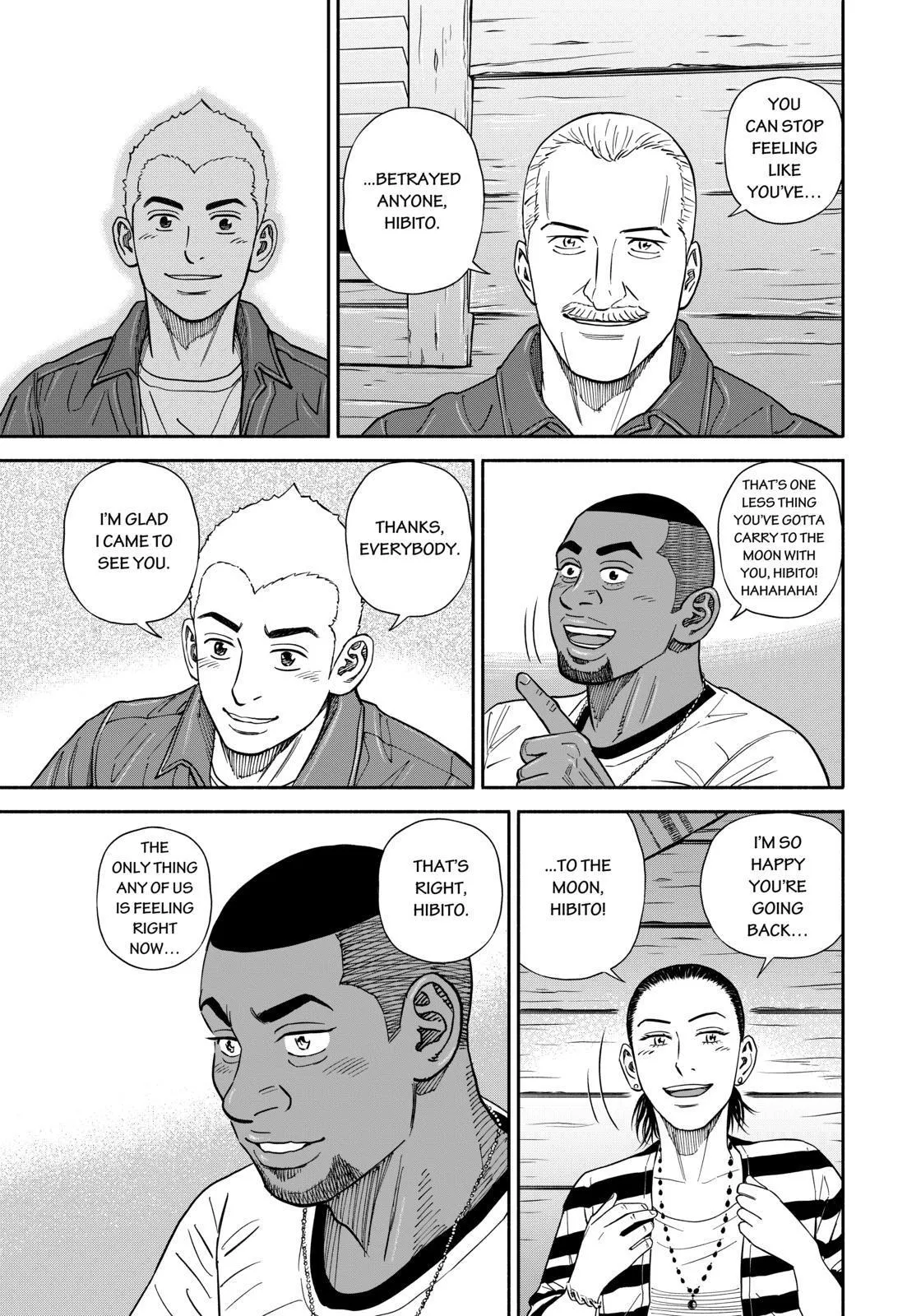 Uchuu Kyoudai Chapter 363 page 19 - 