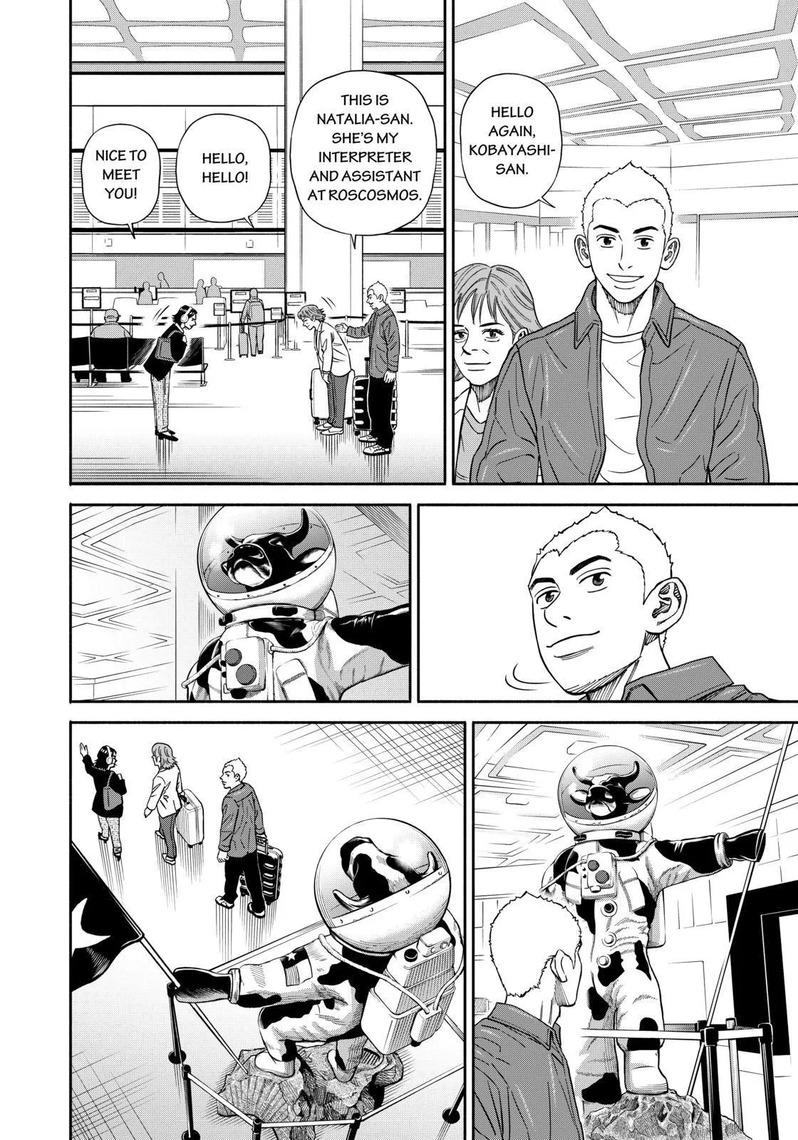 Uchuu Kyoudai Chapter 363 page 10 - 