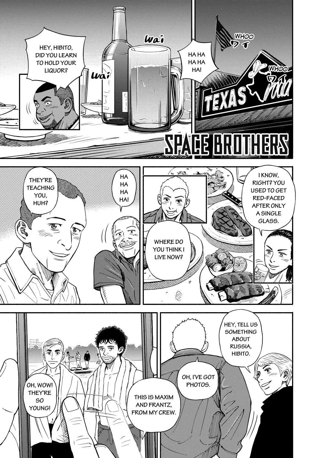 Uchuu Kyoudai Chapter 364 page 1 - 