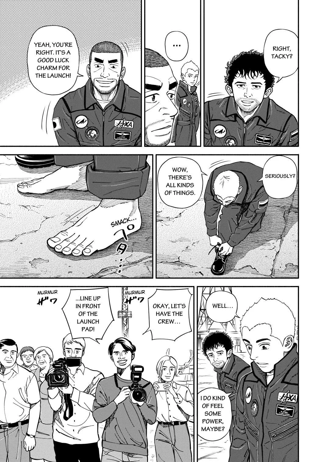 Uchuu Kyoudai Chapter 365 page 19 - 