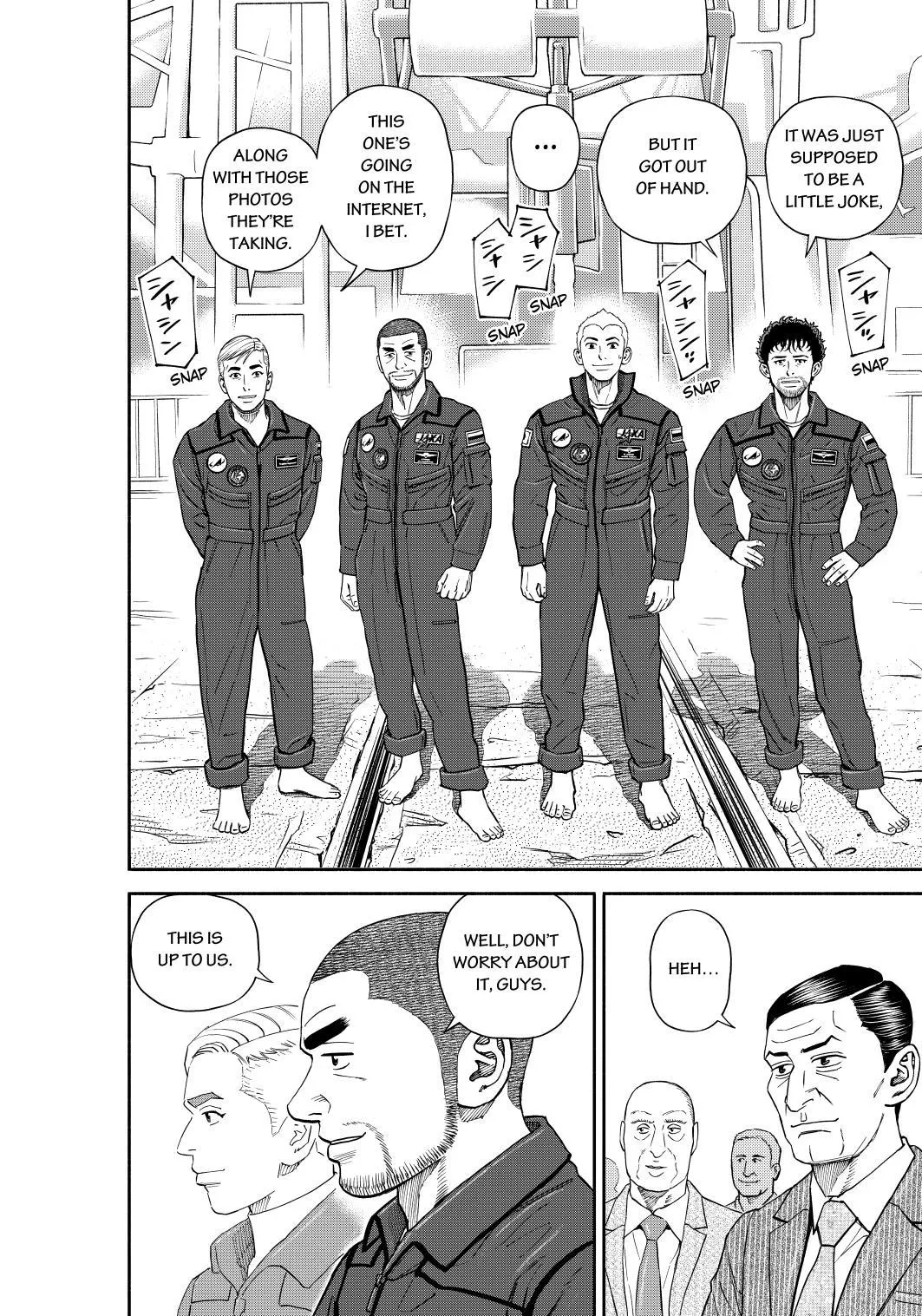 Uchuu Kyoudai Chapter 365 page 21 - 