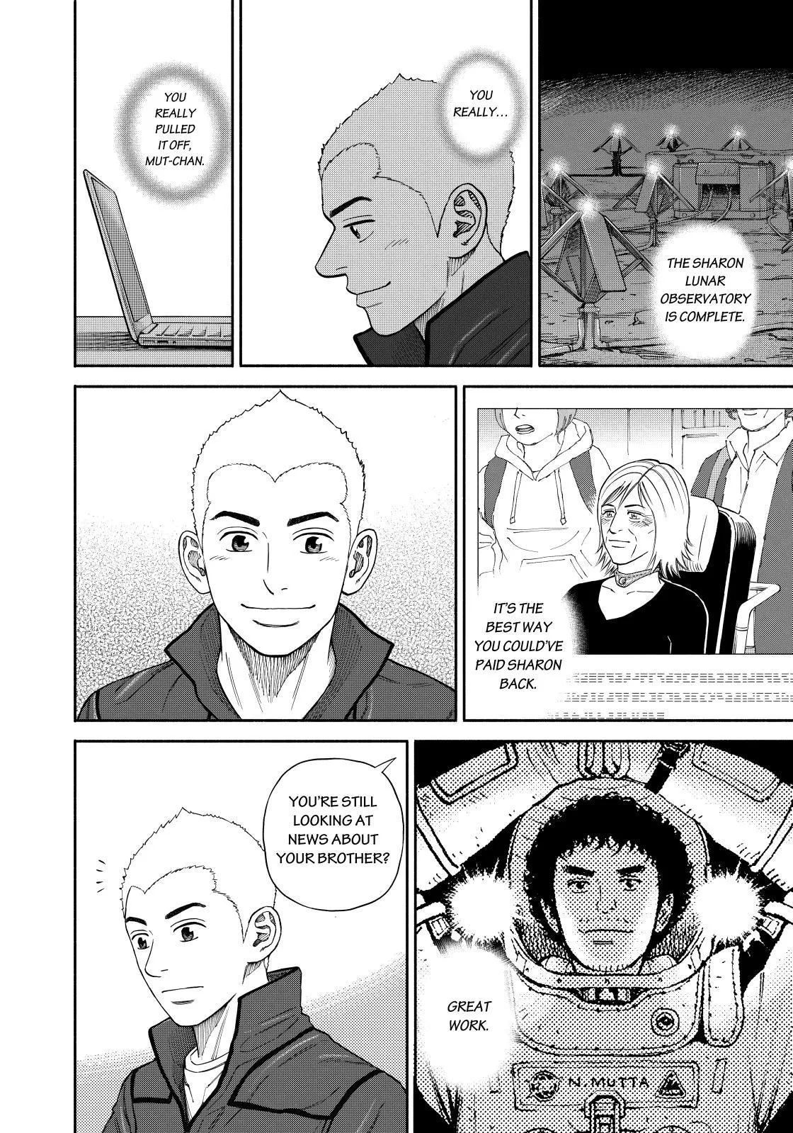 Uchuu Kyoudai Chapter 366 page 2 - 